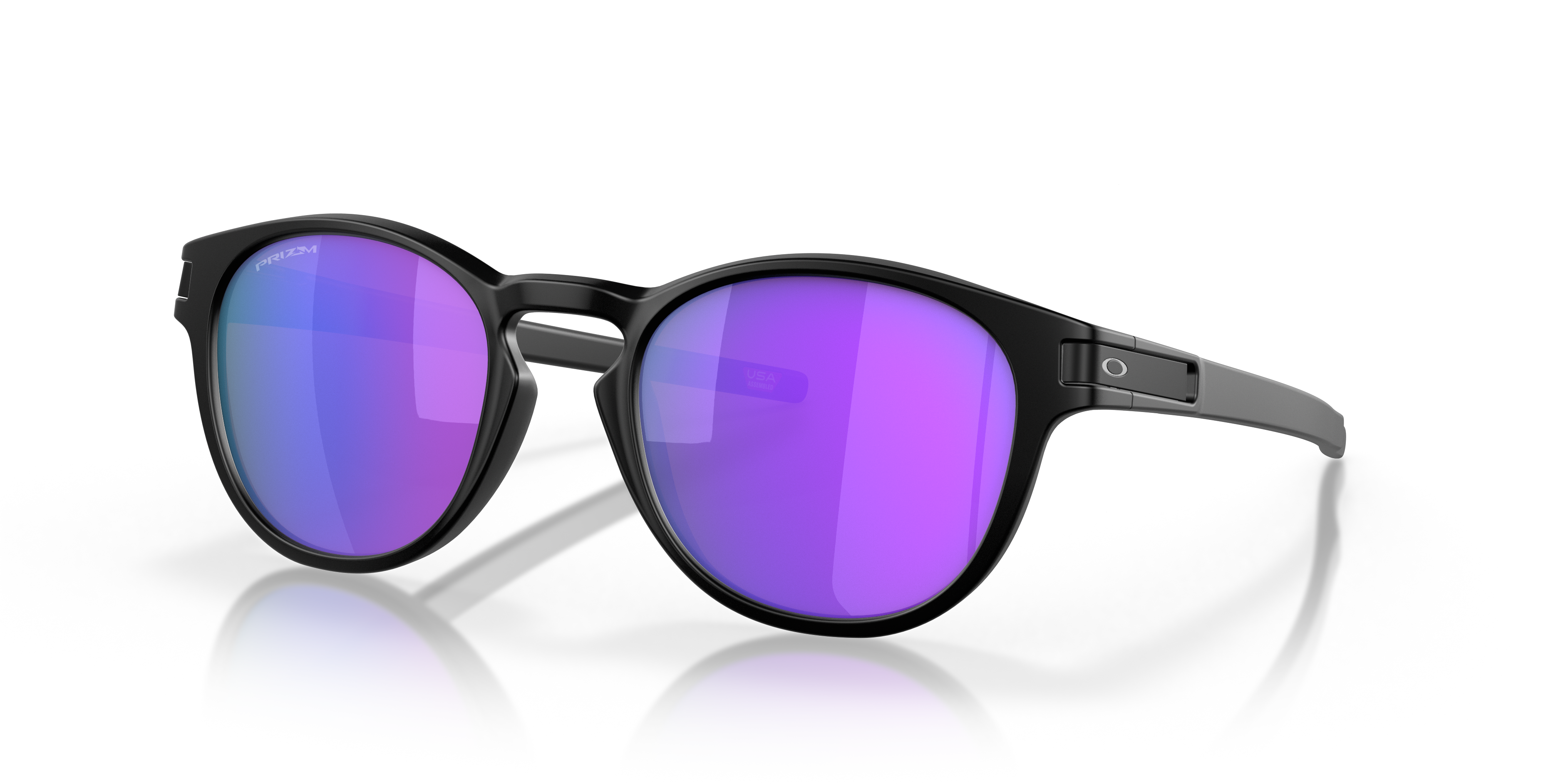 Oakley OO9265 Latch Round Sunglasses - Matte Black