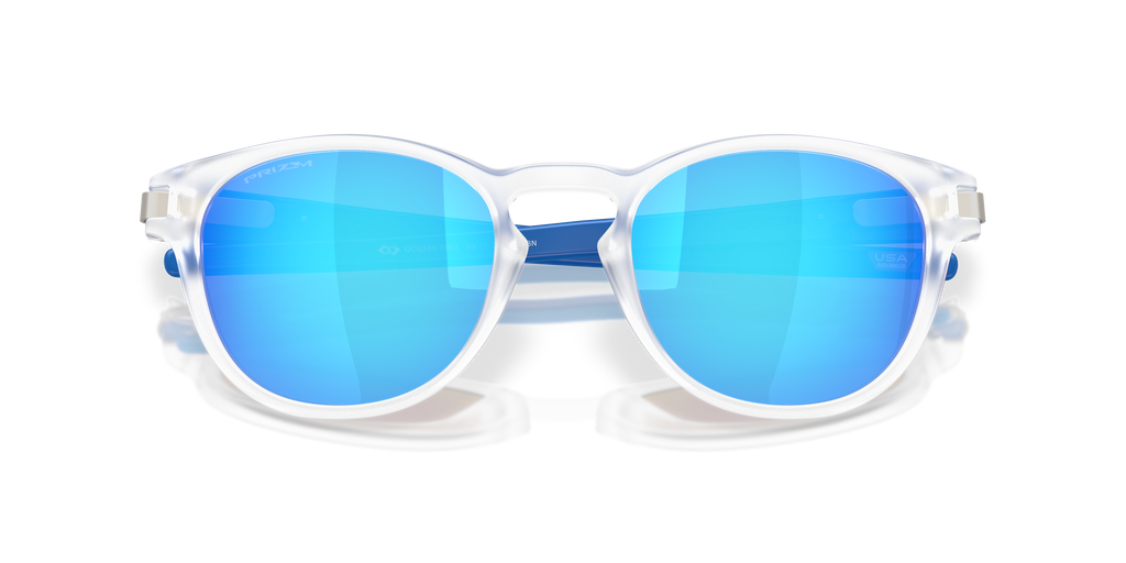 Oakley OO9265 Latch Neon Pop Collection Round Sunglasses