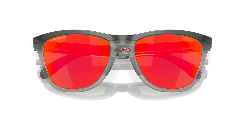 Oakley OO9284 Frogskins Range Round Sunglasses - Matte Clear
