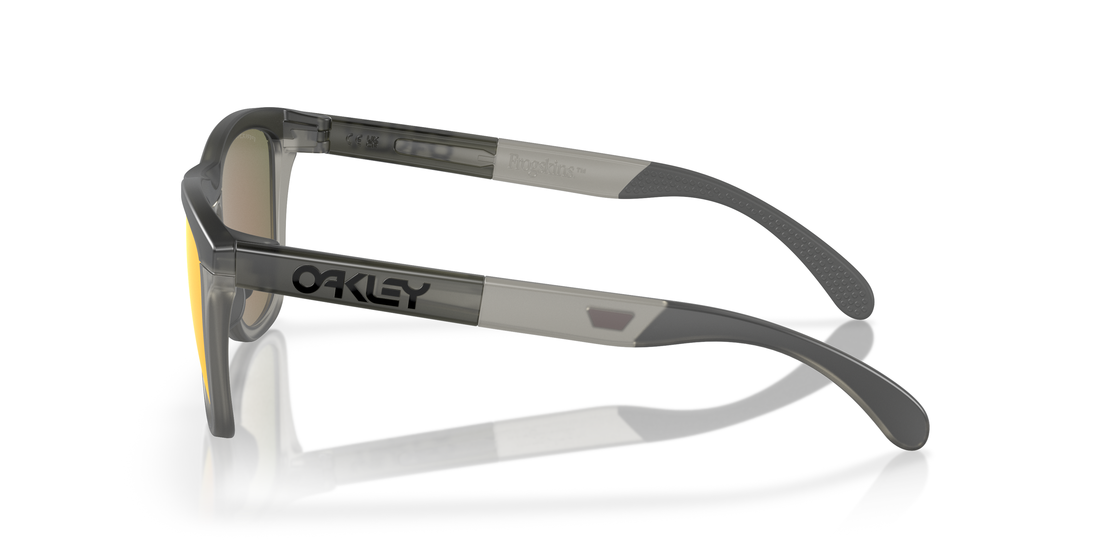Oakley OO9284 Frogskins Range Round Sunglasses - Matte Grey Smoke Grey Ink