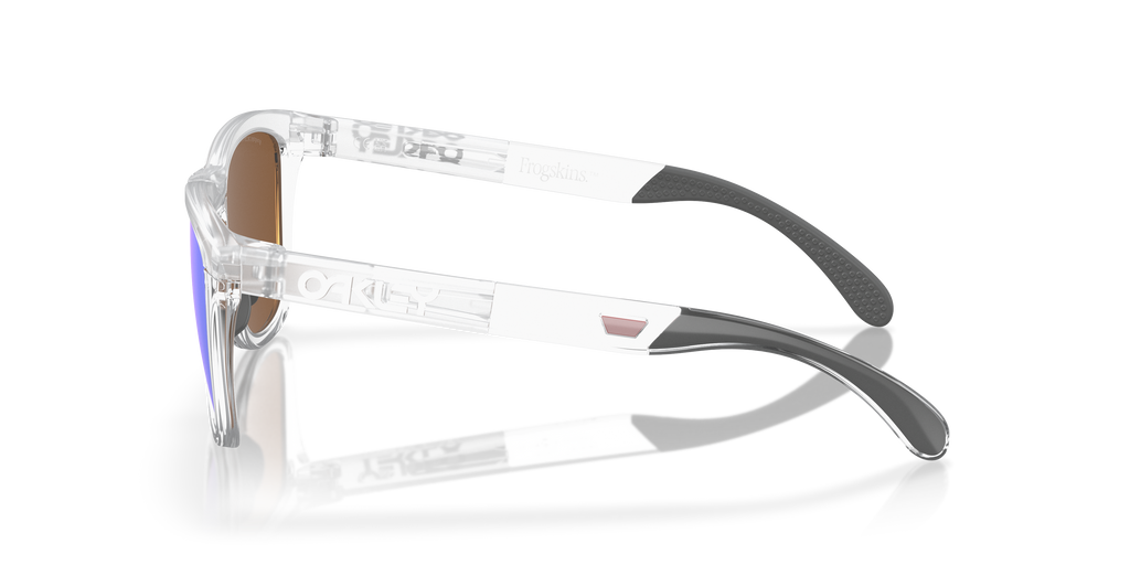 Oakley OO9284 Frogskins Range Round Sunglasses - Matte Grey Smoke Grey Ink