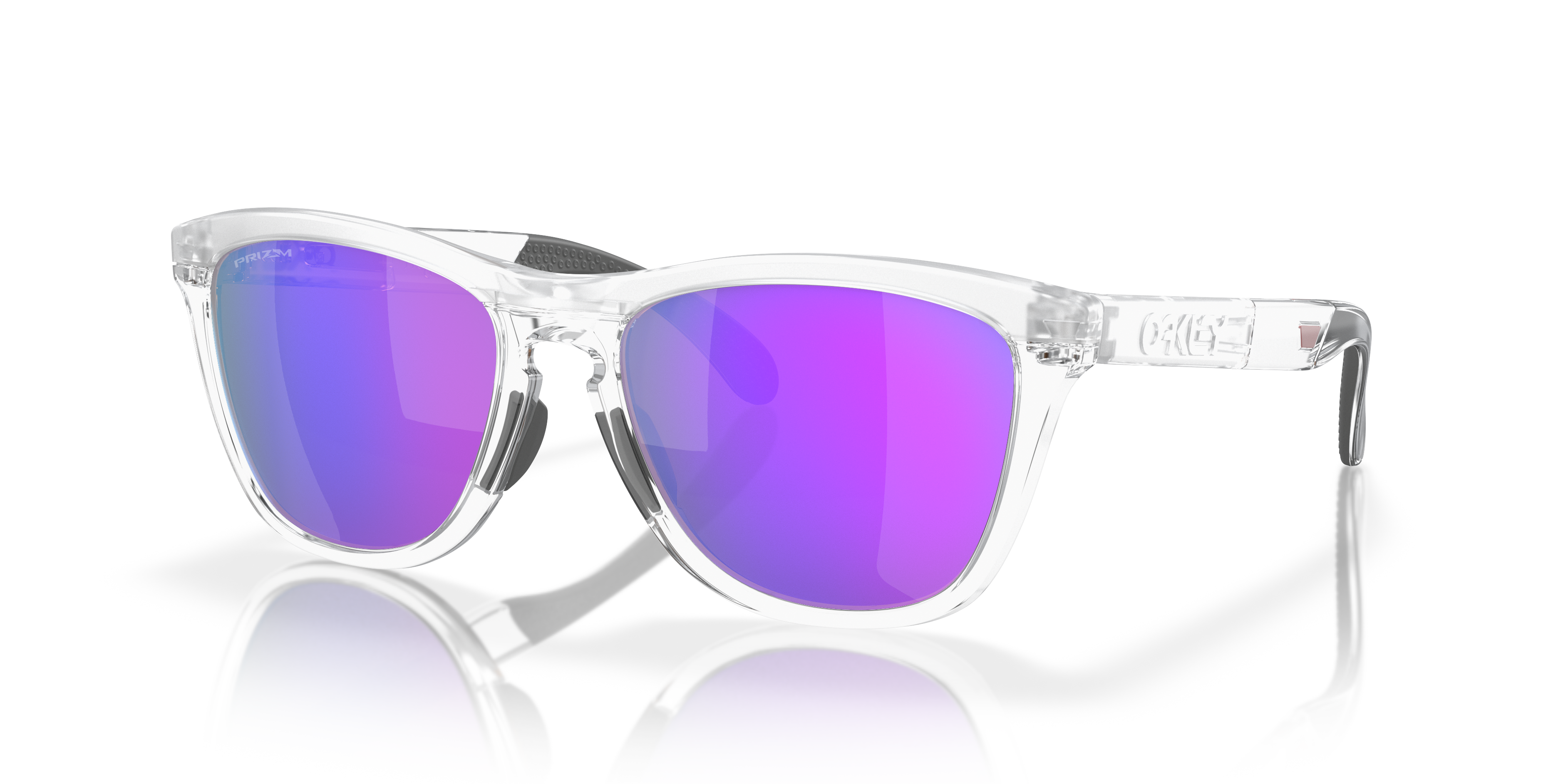 Oakley OO9284 Frogskins Range Round Sunglasses - Matte Clear