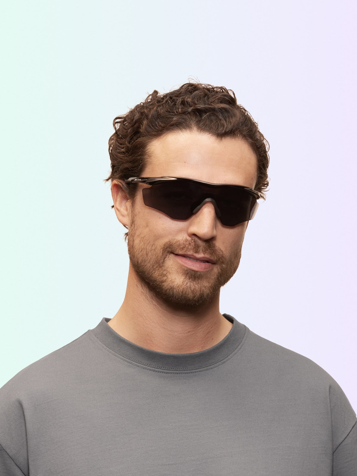 Oakley OO9343 M2 Frame XL Shield Sunglasses - Polished Black