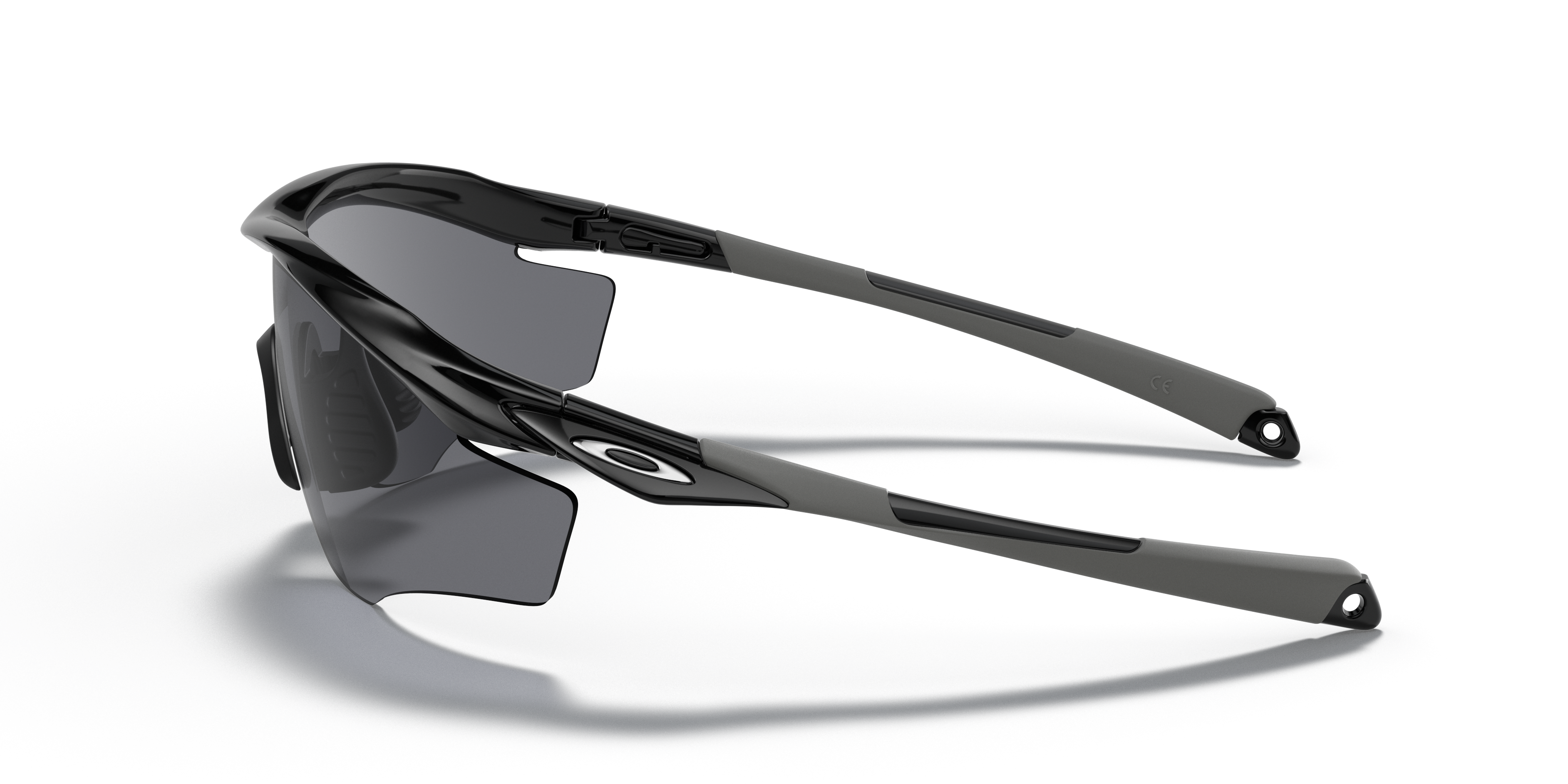 Oakley OO9343 M2 Frame XL Shield Sunglasses - Polished Black