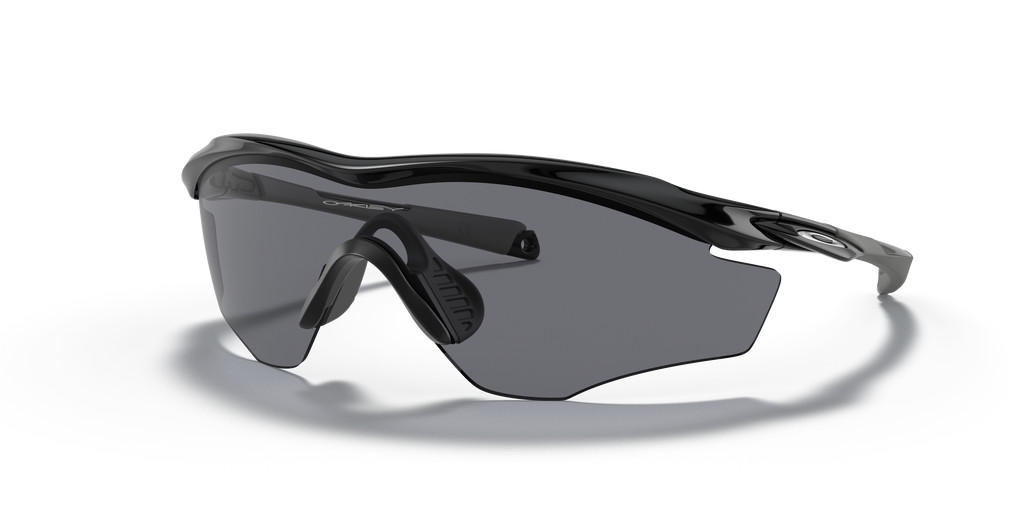 Oakley OO9343 M2 Frame XL Shield Sunglasses - Polished Black