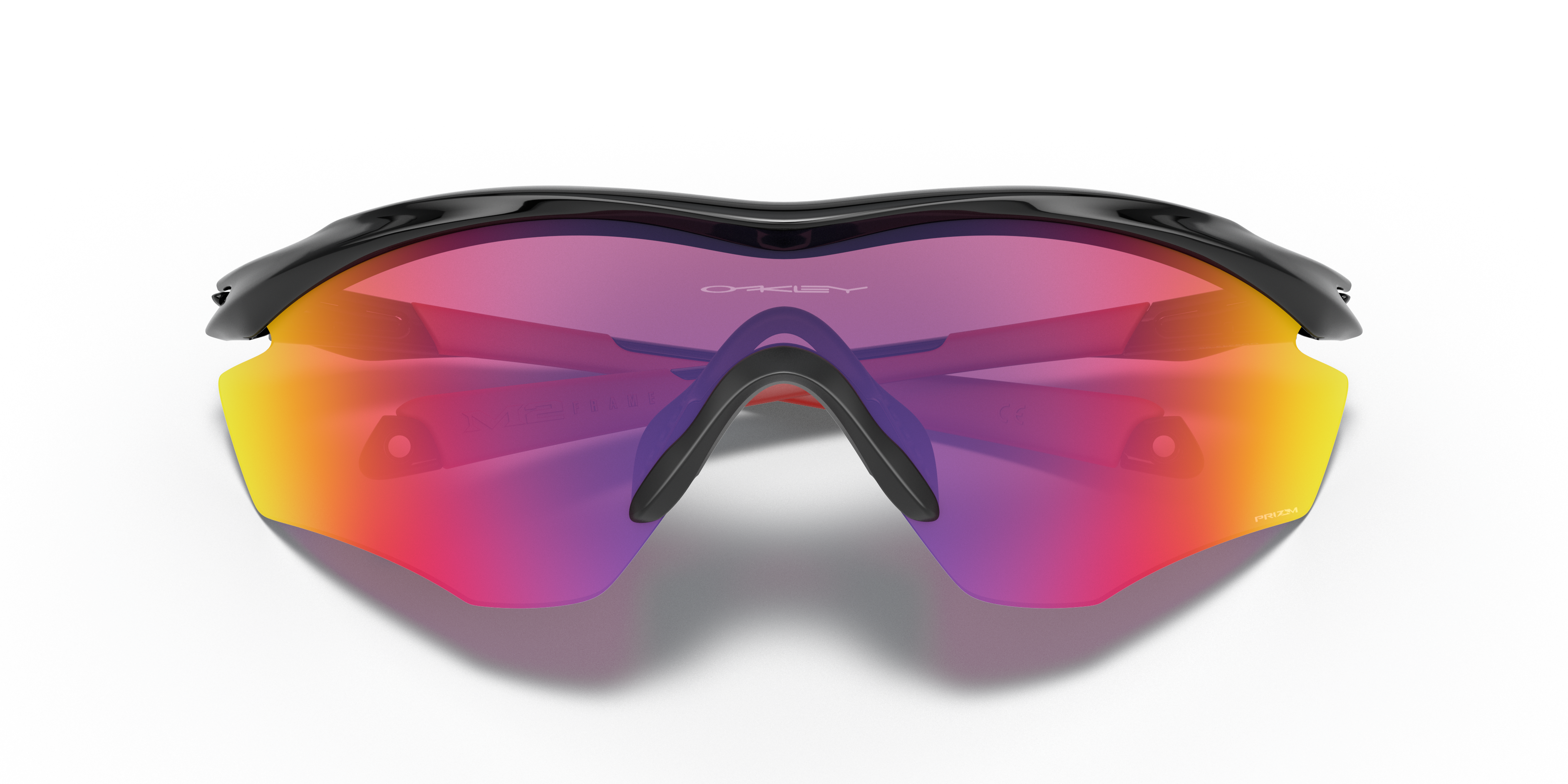 Oakley OO9343 M2 Frame XL Shield Sunglasses - Polished Black
