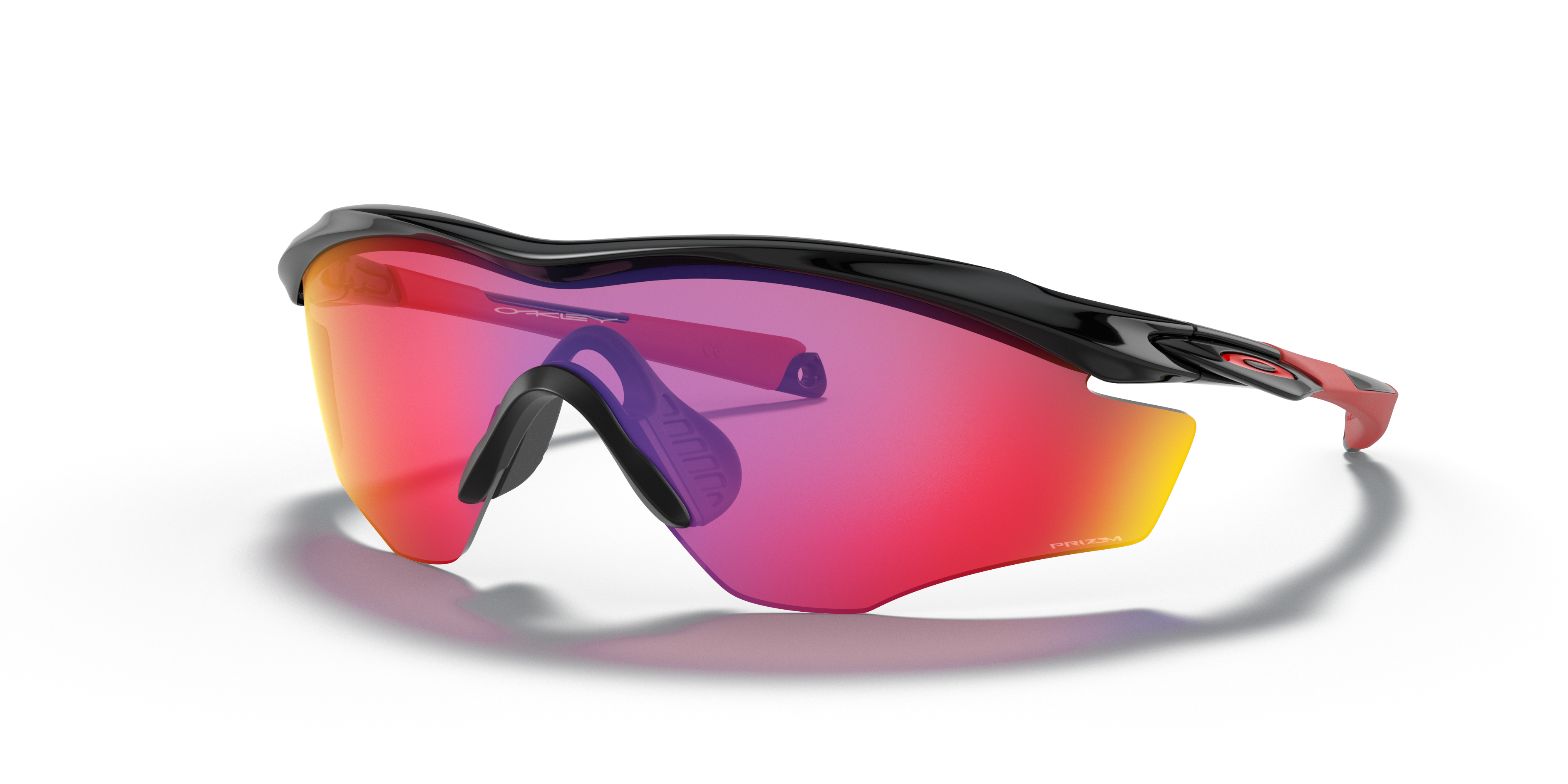 Oakley OO9343 M2 Frame XL Shield Sunglasses - Polished Black