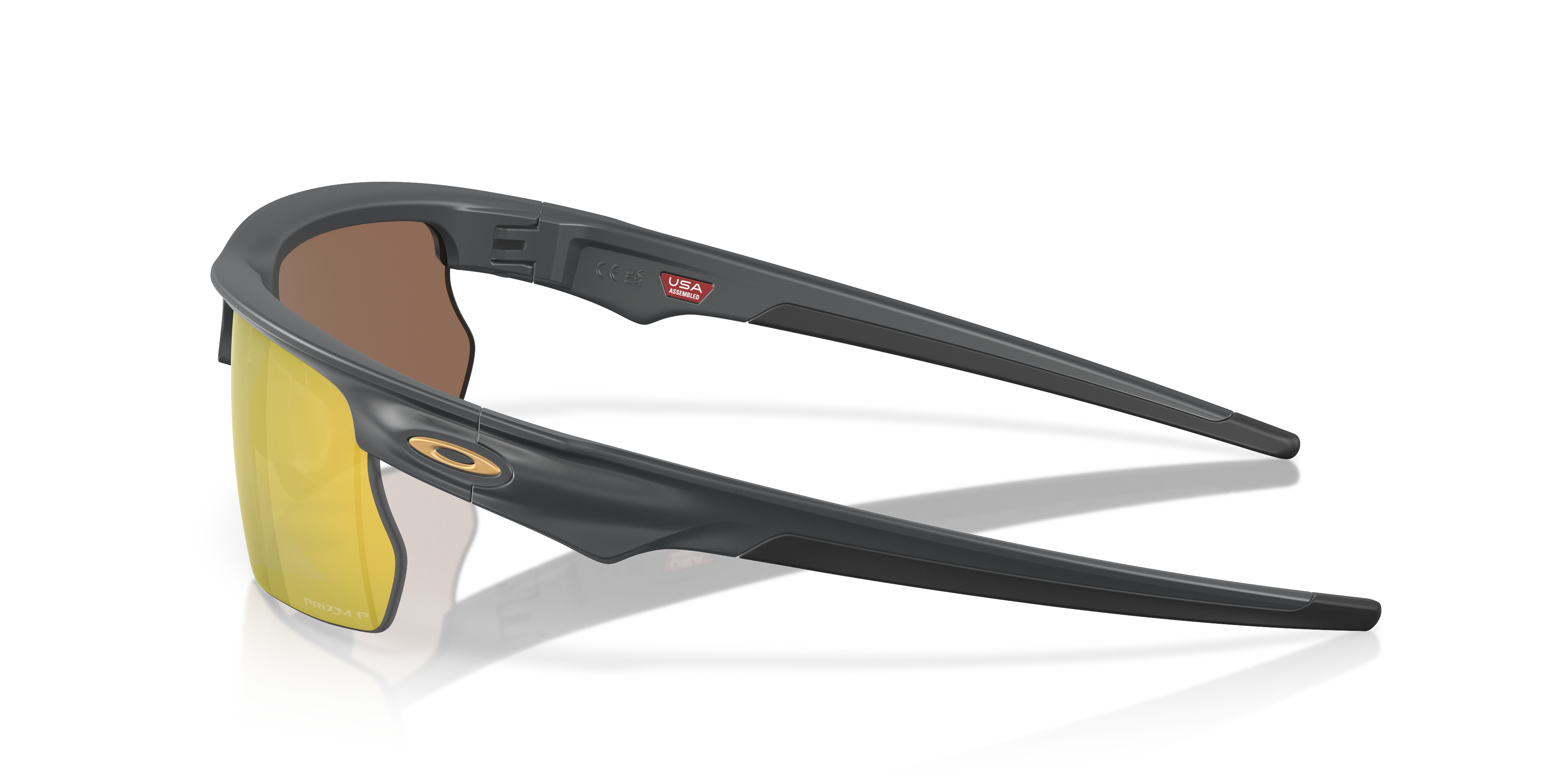 Oakley OO9400 BiSphaera Rectangle Sunglasses - Matte Carbon