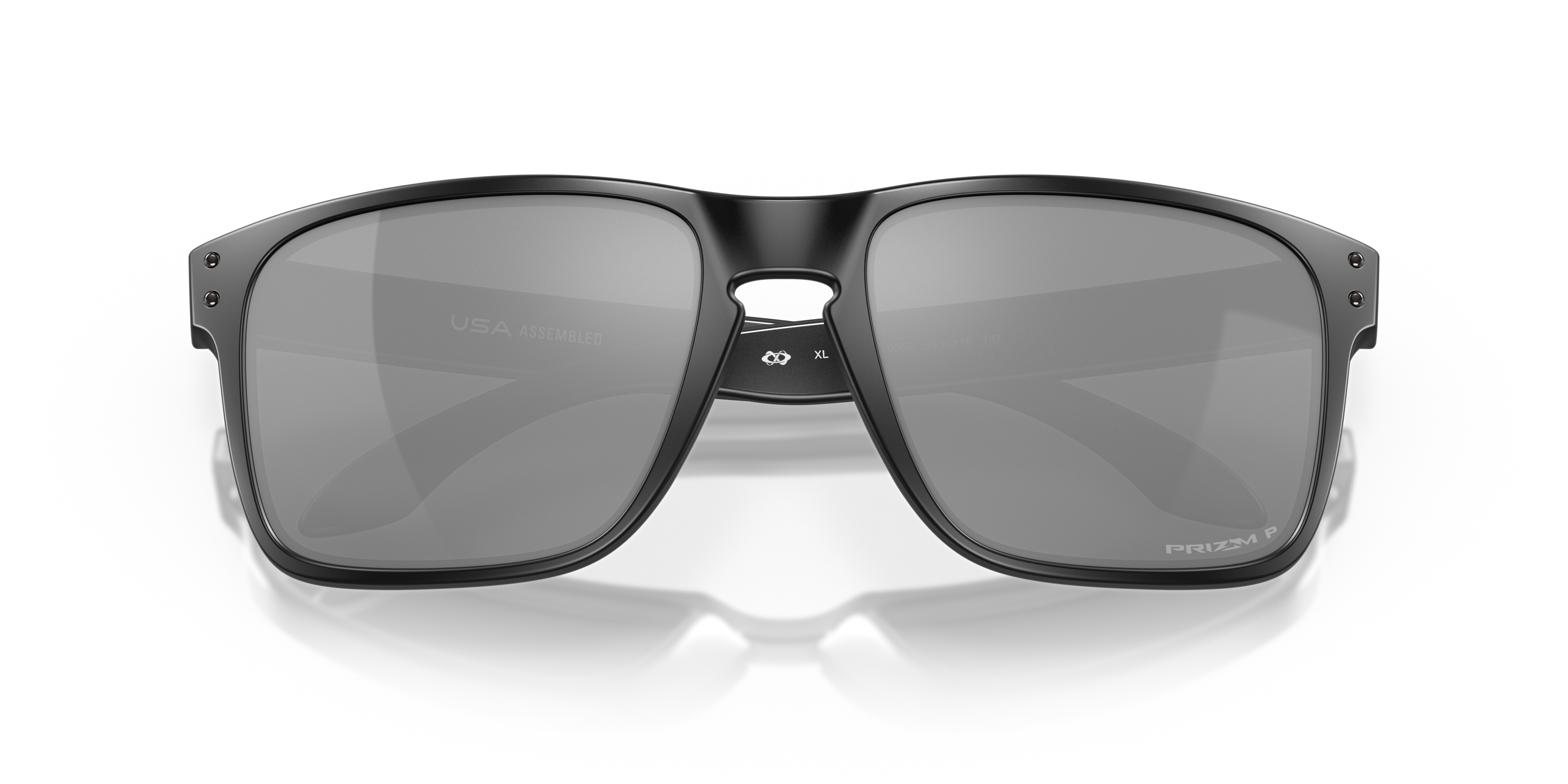 Oakley OO9417 Holbrook XL Square Sunglasses - Polished Black