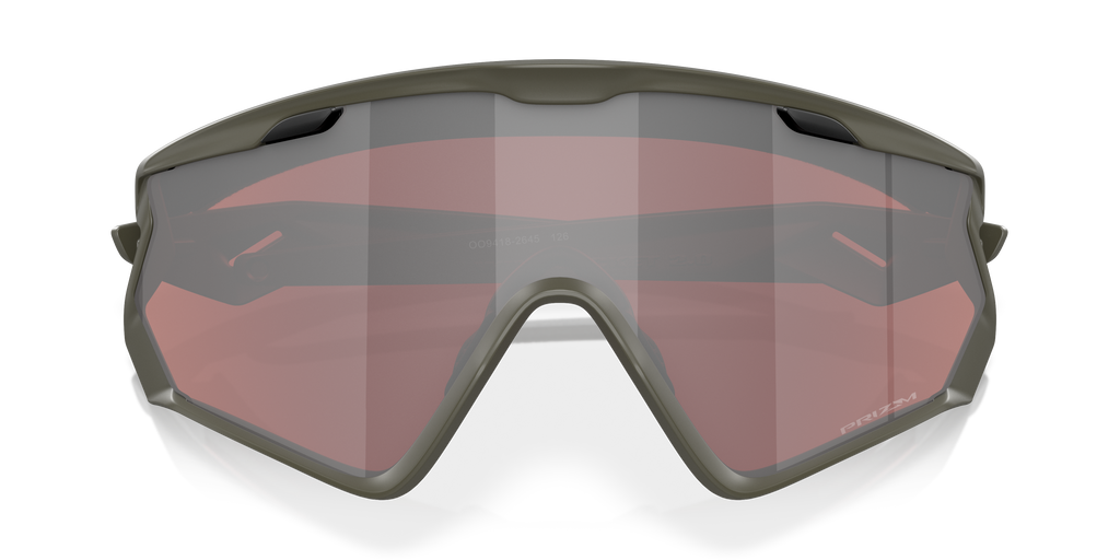 Oakley OO9418 Wind Jacket 2.0 Shield Sunglasses - Matte Olive