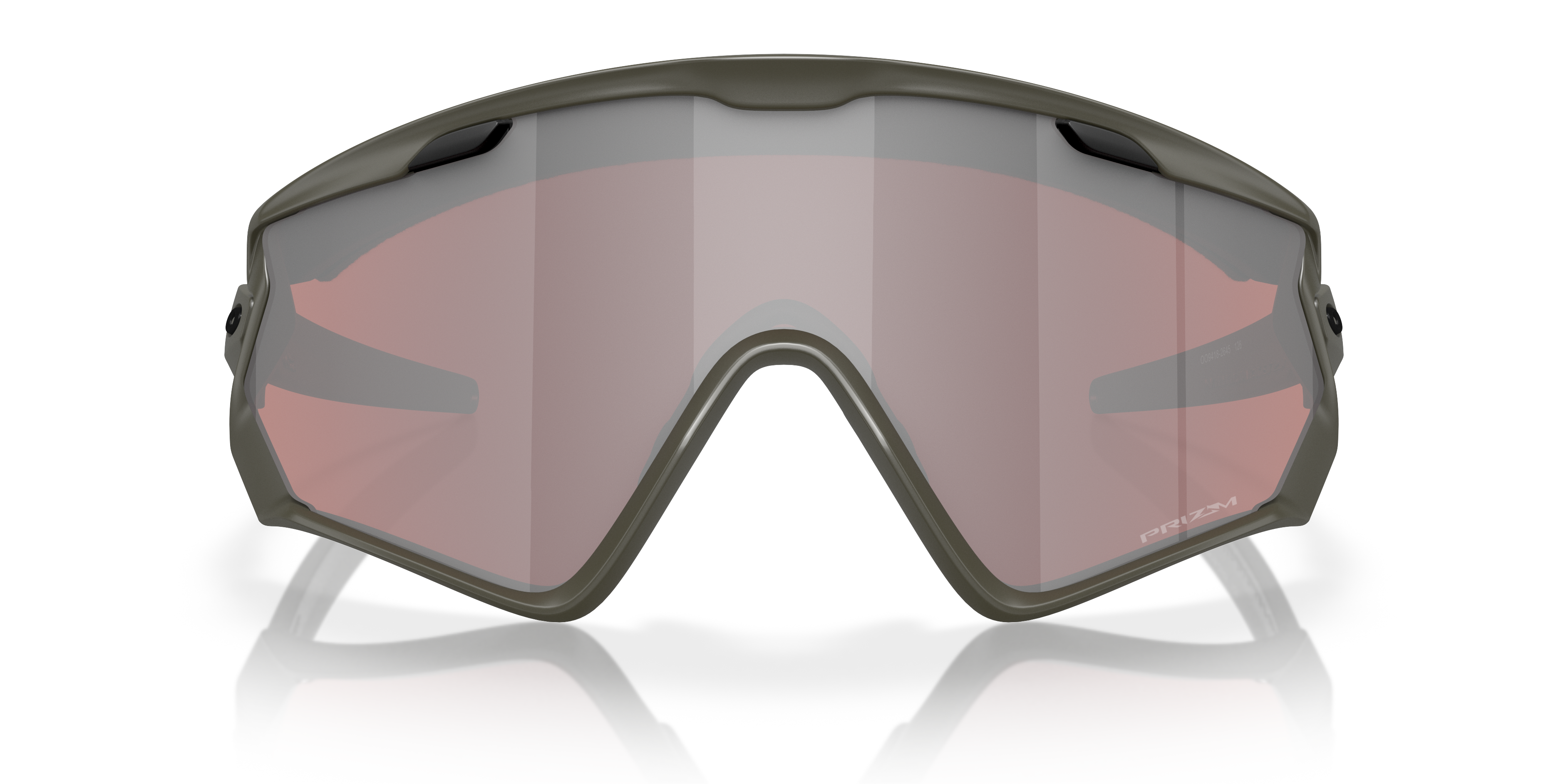 Oakley OO9418 Wind Jacket 2.0 Shield Sunglasses - Matte Translucent Stonewash