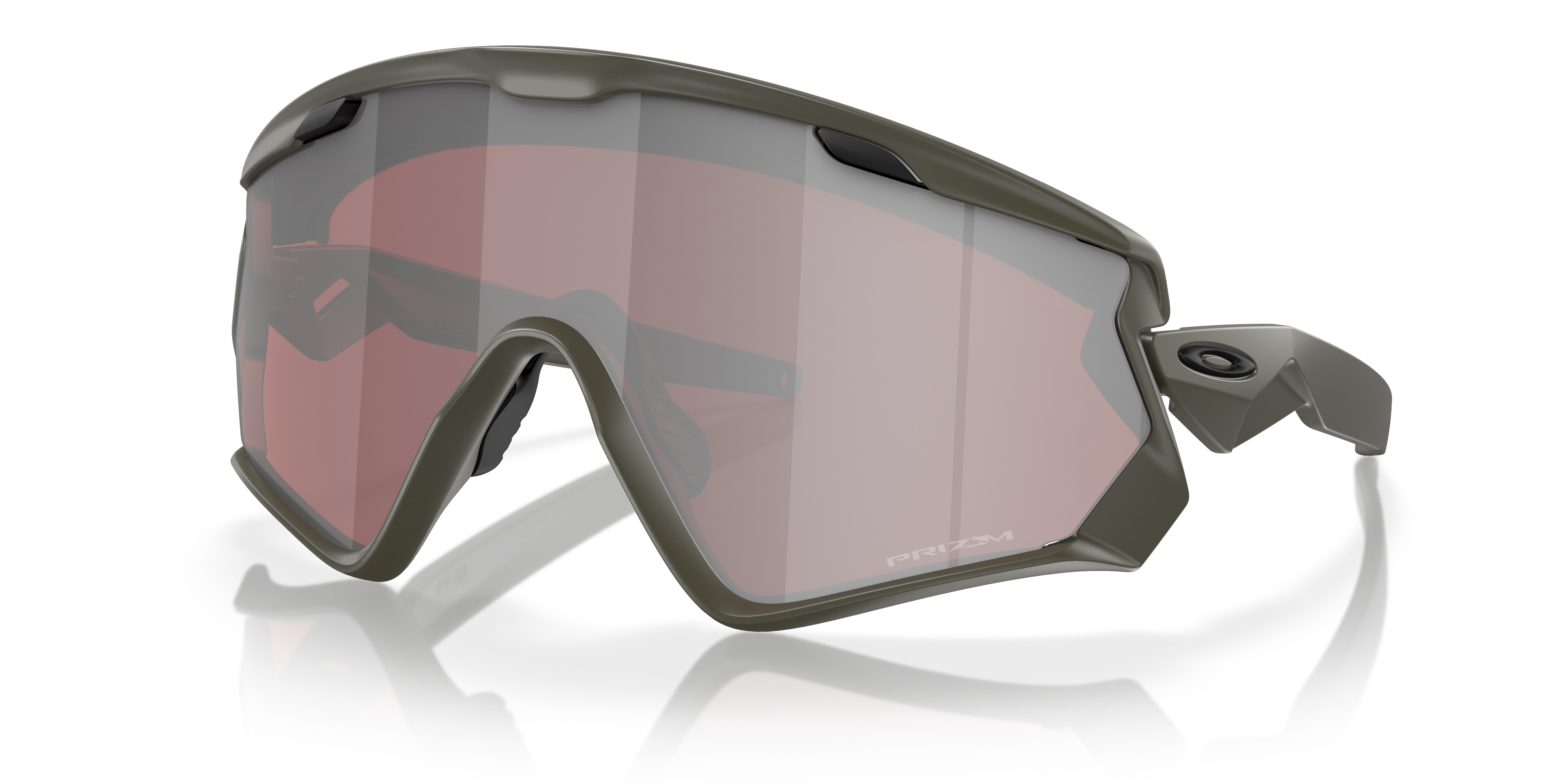 Oakley OO9418 Wind Jacket 2.0 Shield Sunglasses - Matte Translucent Stonewash