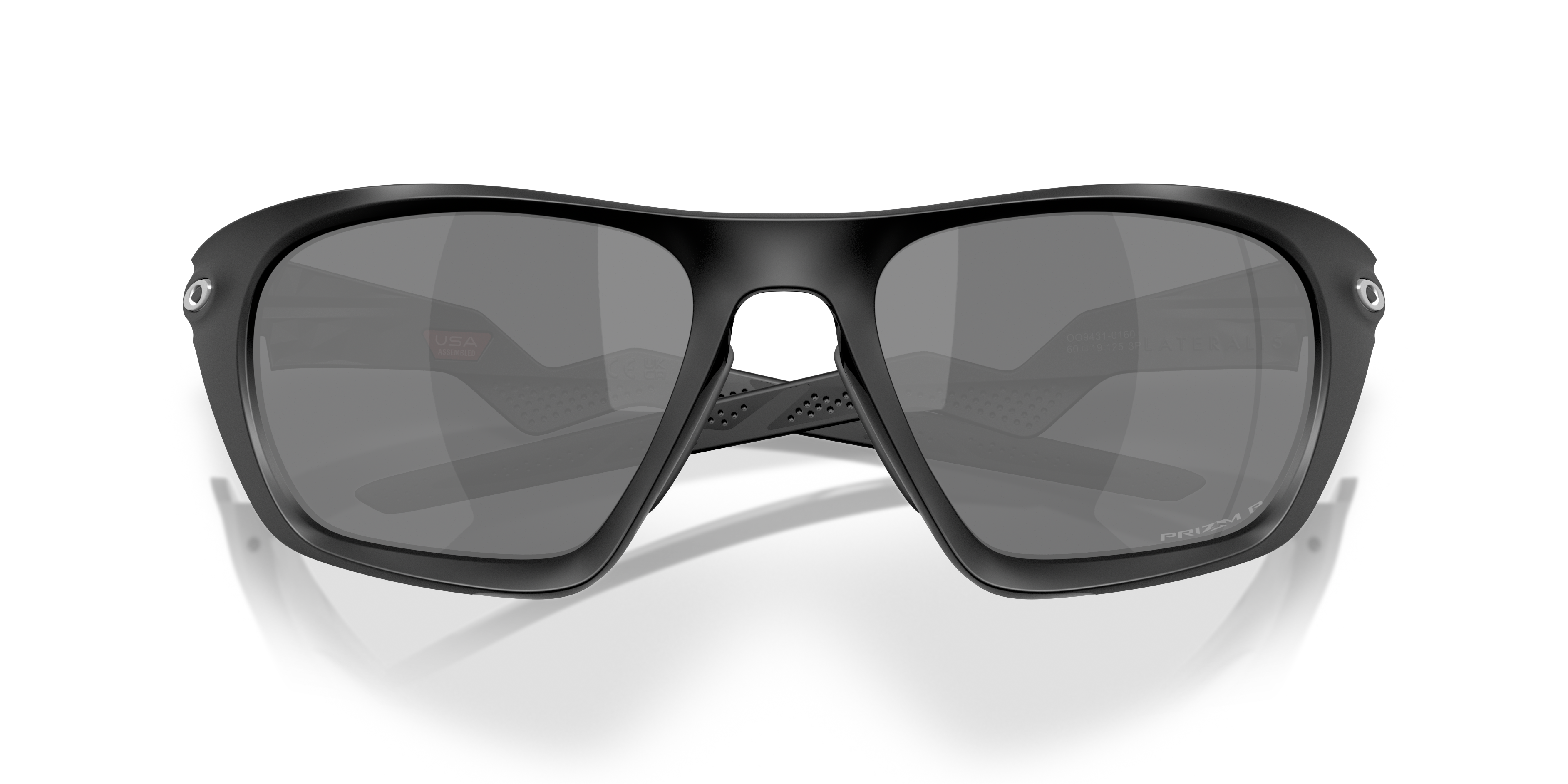 Oakley OO9431 Lateralis Rectangle Sunglasses - Matte Black