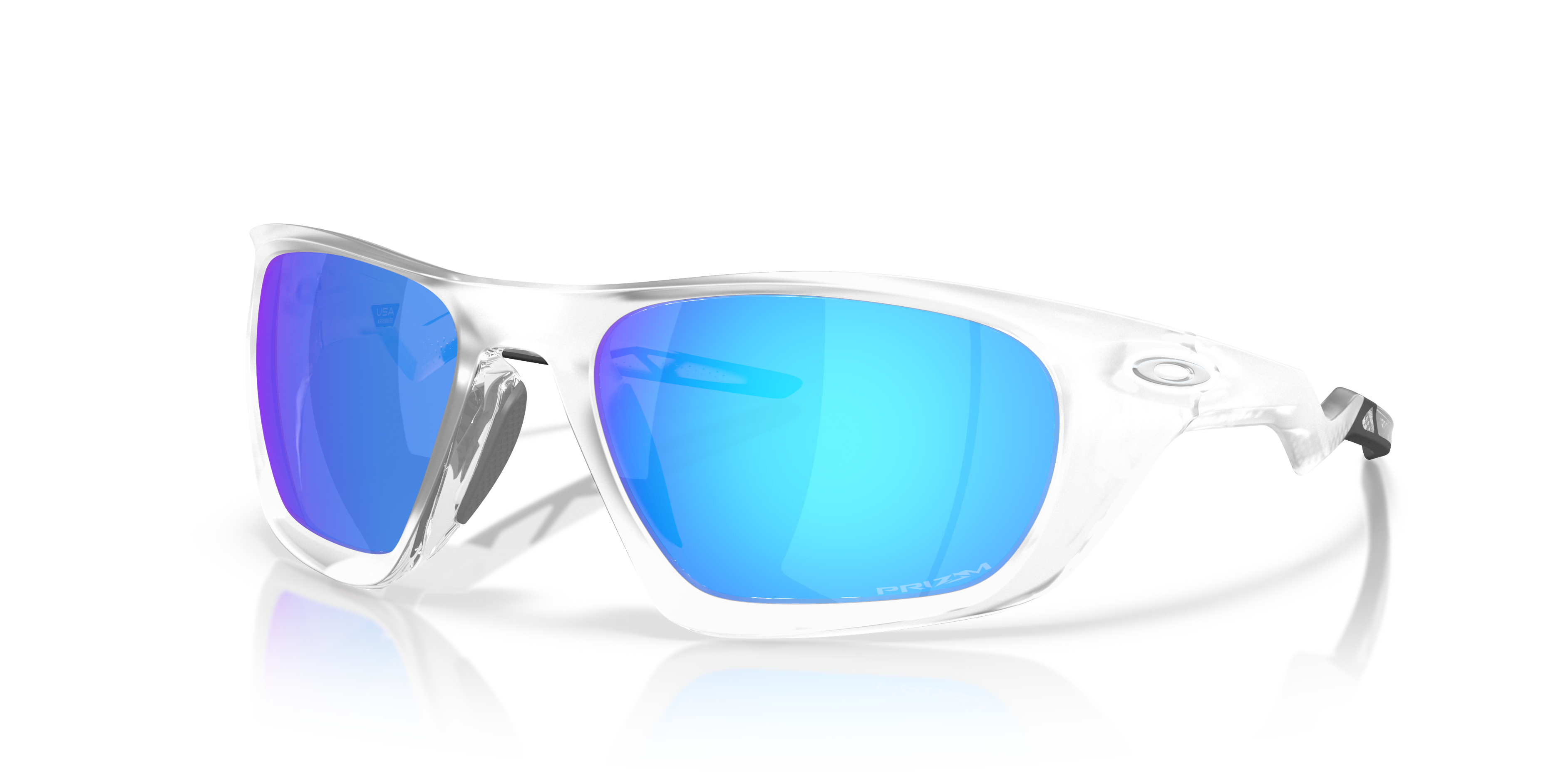 Oakley OO9431 Lateralis Rectangle Sunglasses - Matte Clear