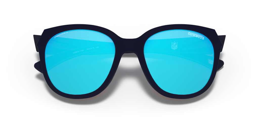 Oakley OO9433 Dallas Cowboys Low Key Round Sunglasses