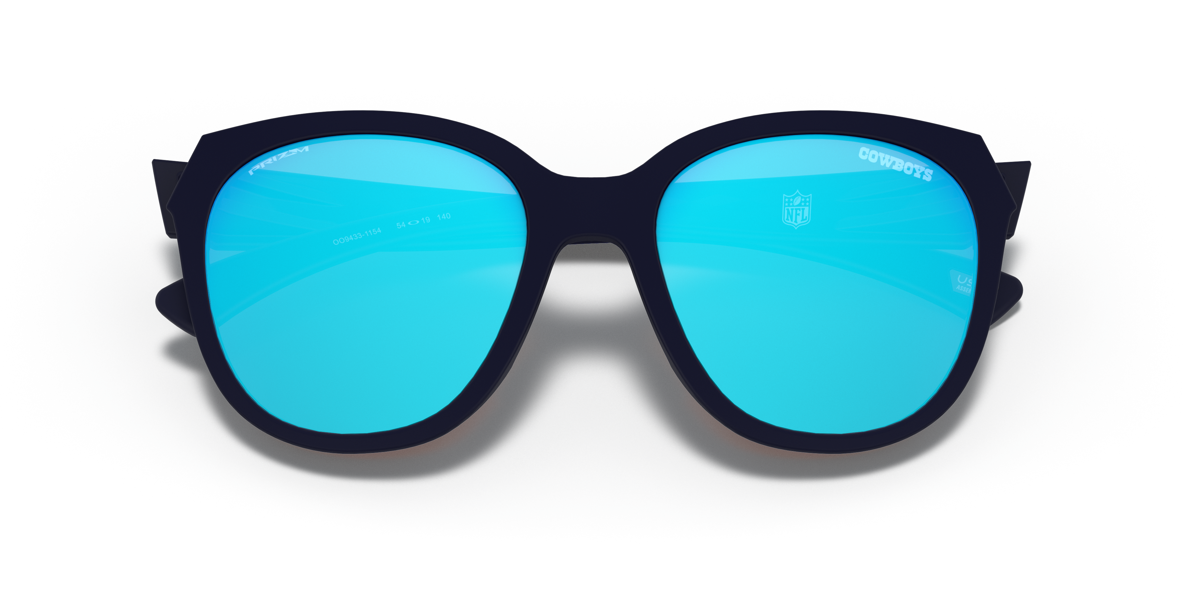 Oakley OO9433 Dallas Cowboys Low Key Round Sunglasses