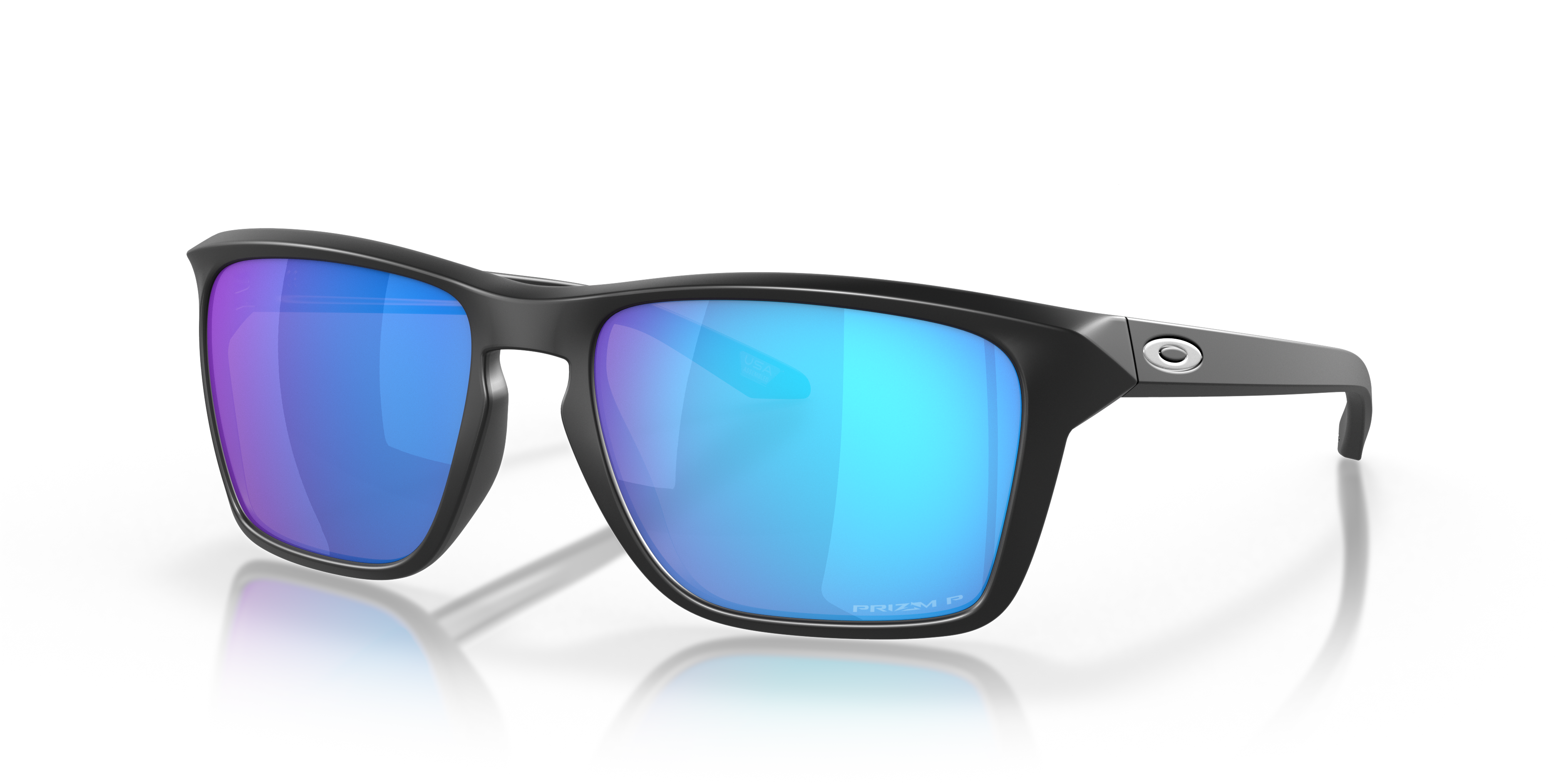 Oakley OO9448 Sylas Rectangle Sunglasses - Polished Clear