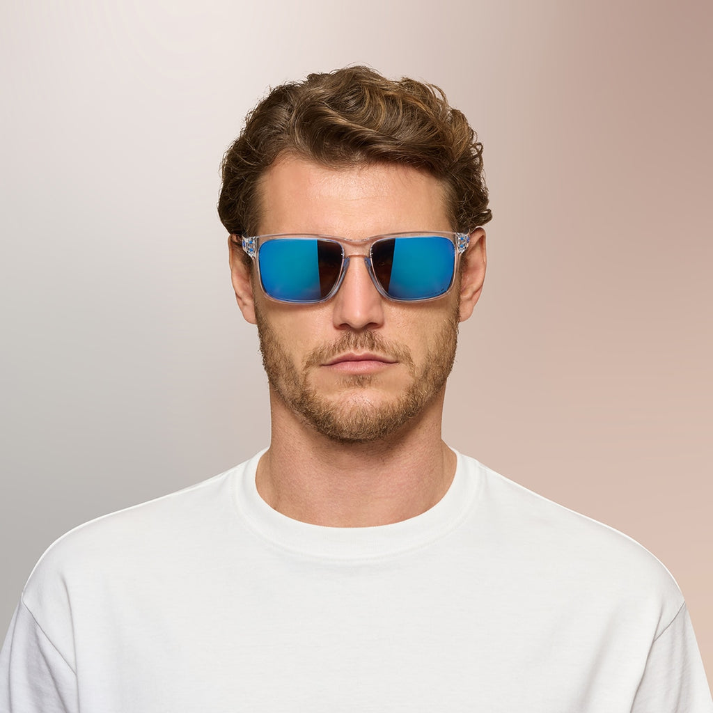 Oakley OO9487 Holbrook XXL Rectangle Sunglasses - Polished Clear