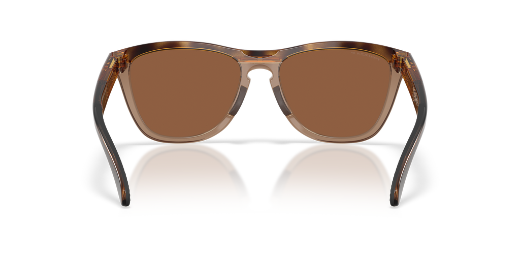 Oakley OO9503 Frogskins Range XL Round Sunglasses - Brown Tortoise Brown Smoke