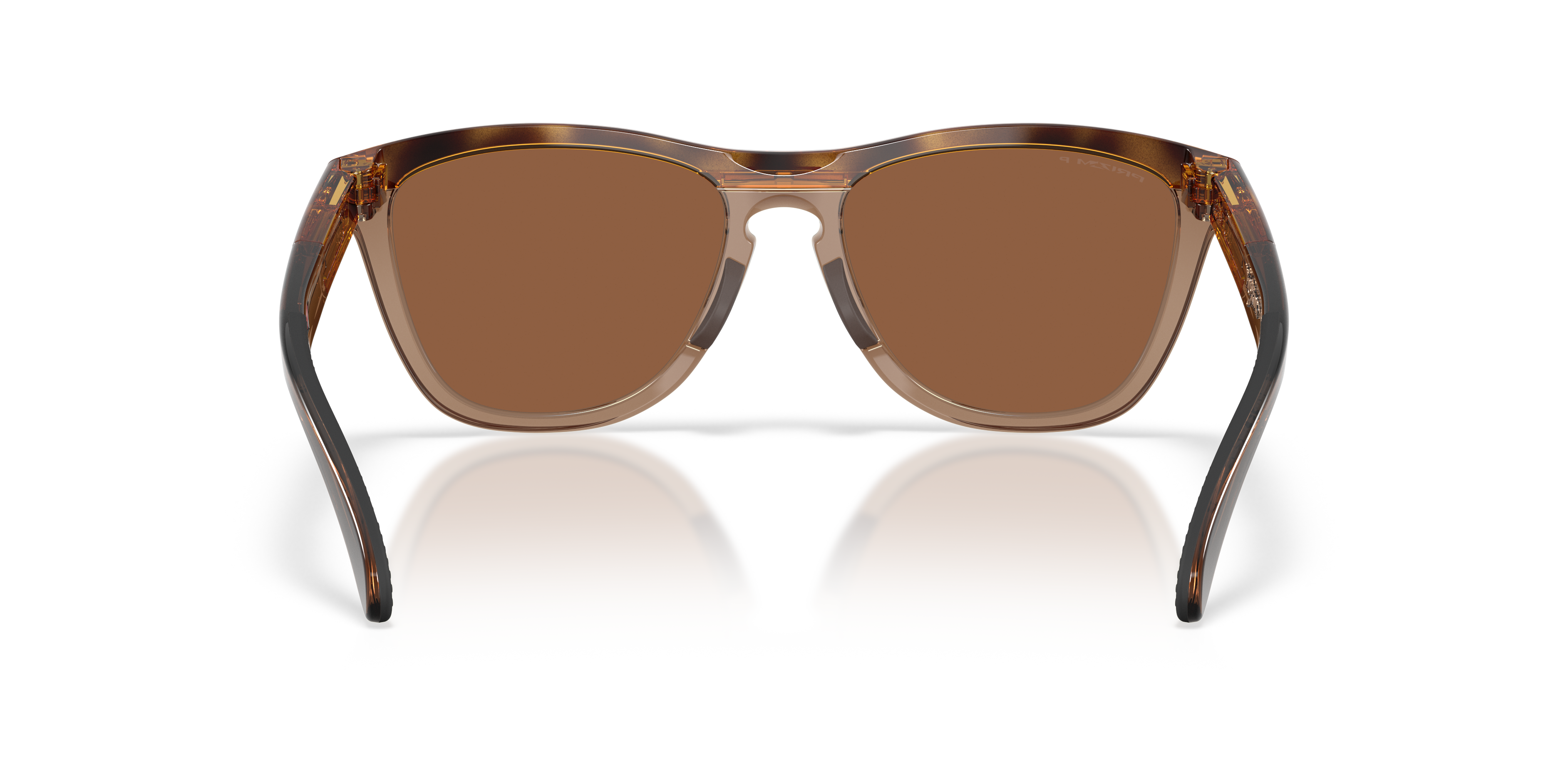 Oakley OO9503 Frogskins Range XL Round Sunglasses - Brown Tortoise Brown Smoke