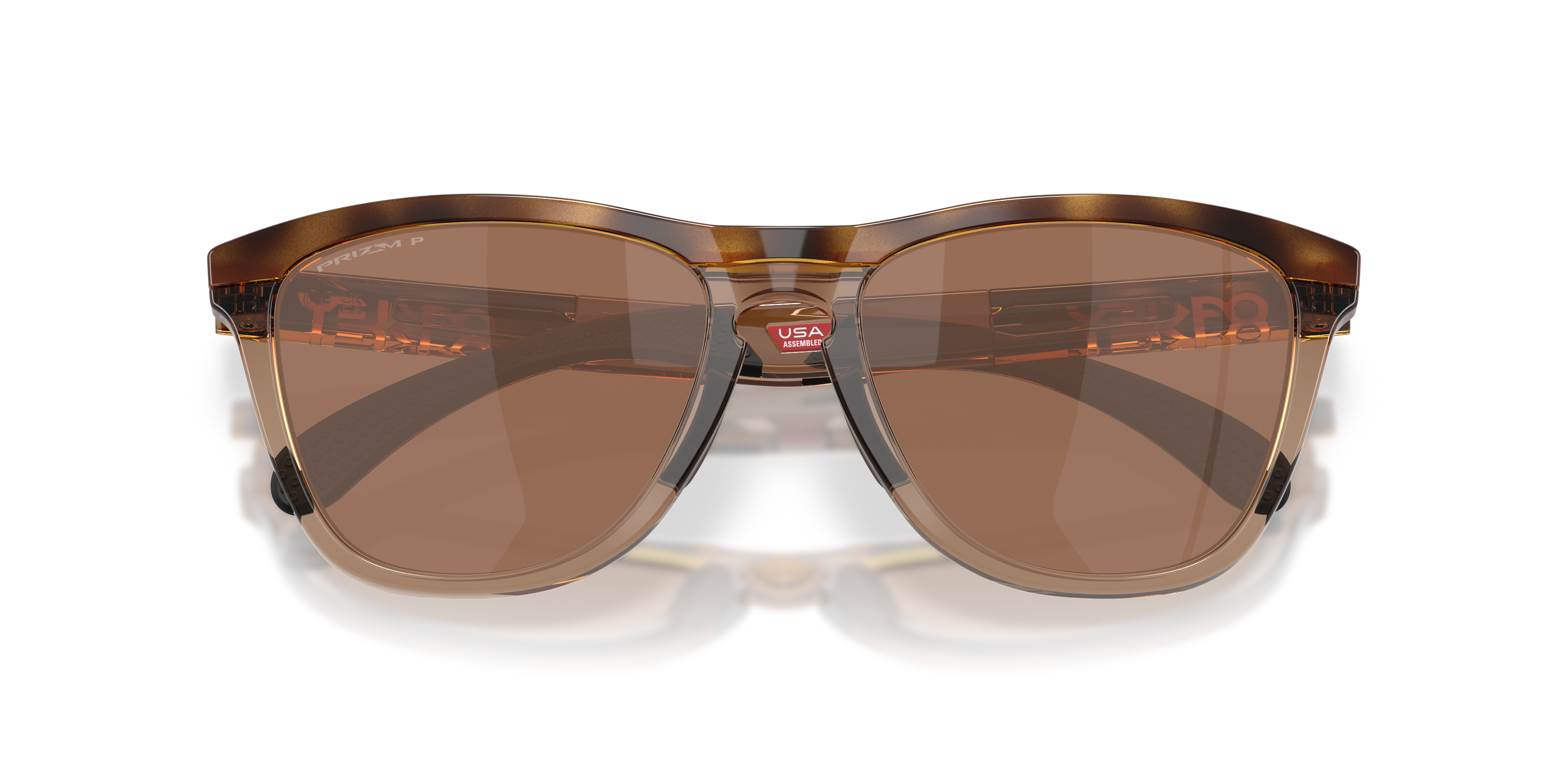 Oakley OO9503 Frogskins Range XL Round Sunglasses - Transparent Stonewash Clear