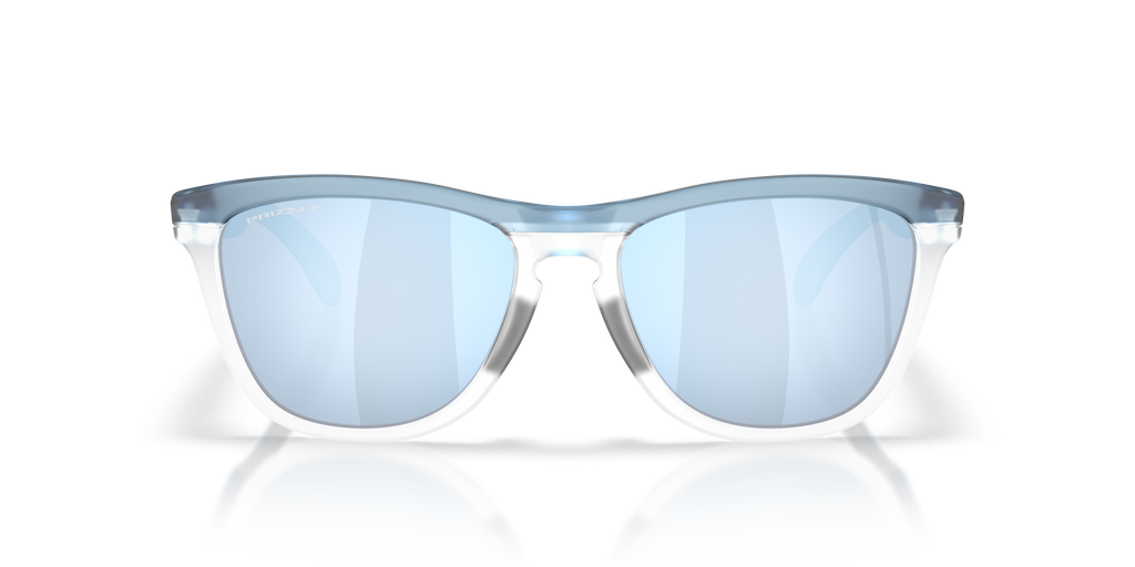 Oakley OO9503 Frogskins Range XL Round Sunglasses - Transparent Stonewash Clear