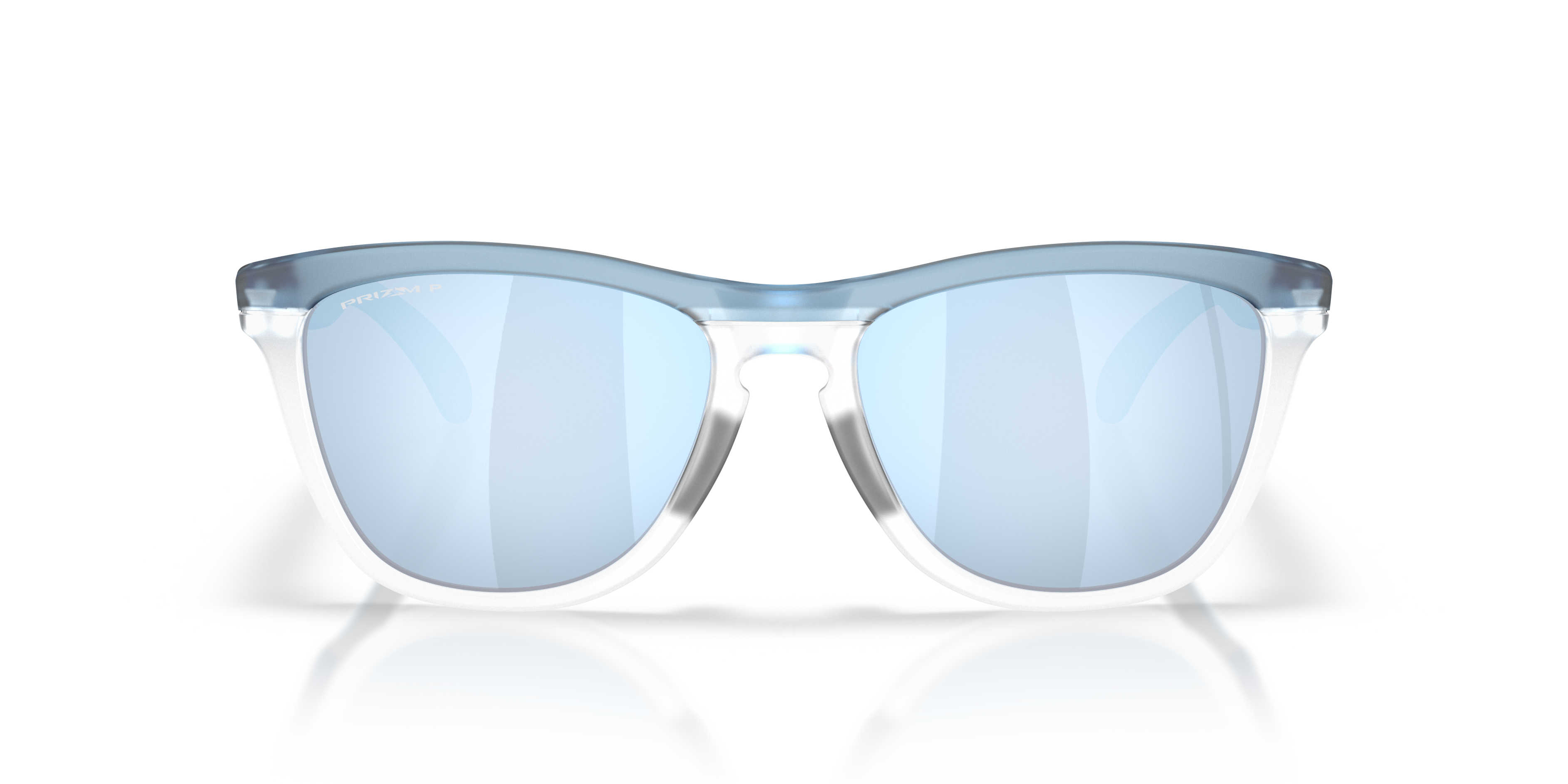 Oakley OO9503 Frogskins Range XL Round Sunglasses - Transparent Stonewash Clear
