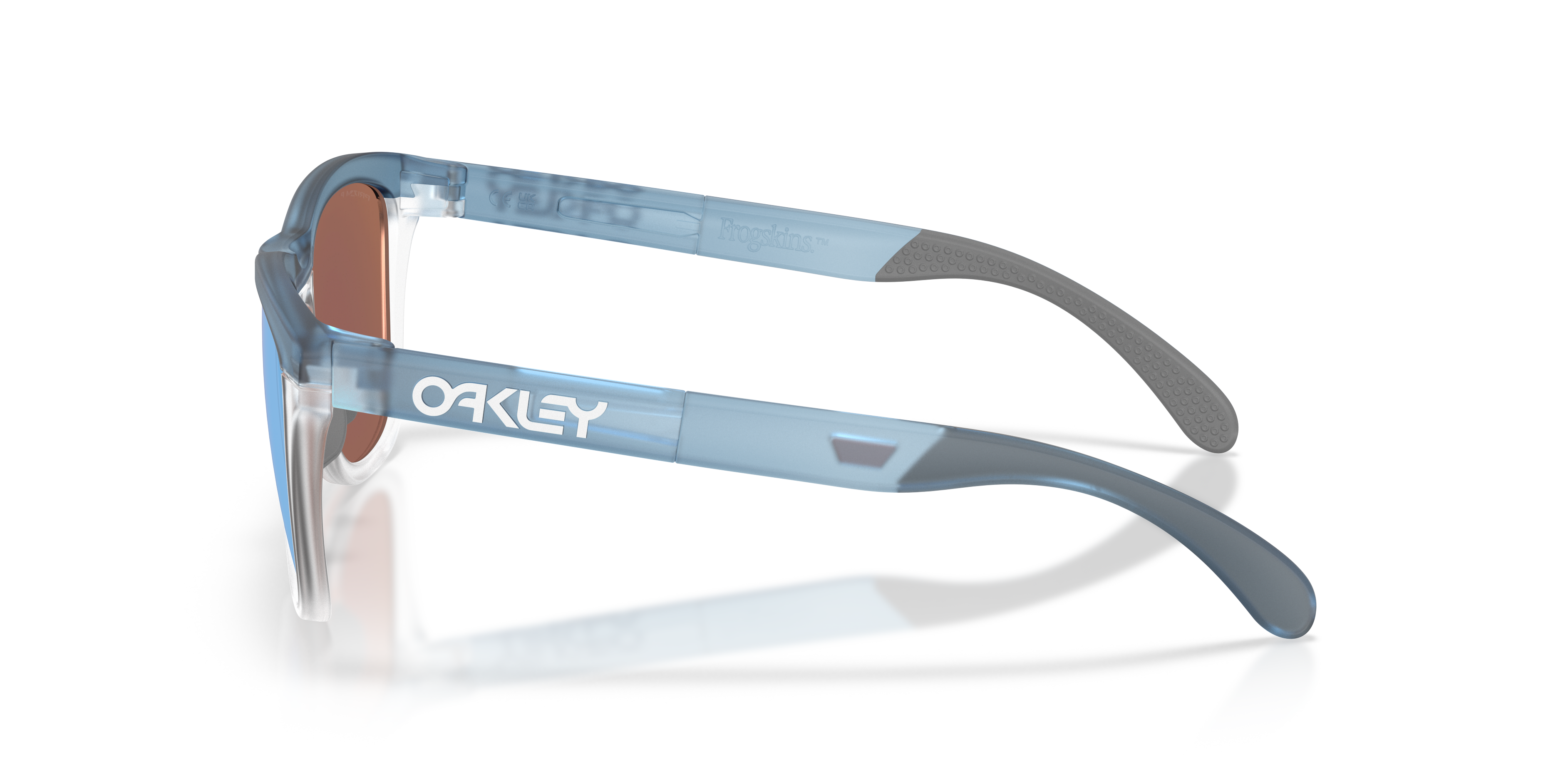 Oakley OO9503 Frogskins Range XL Round Sunglasses - Brown Tortoise Brown Smoke