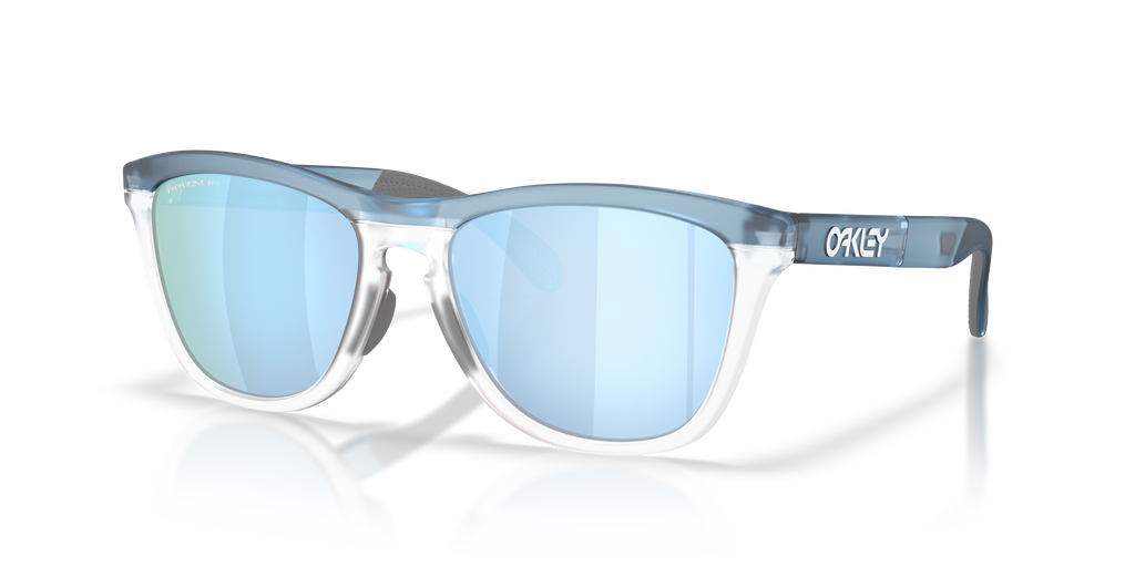 Oakley OO9503 Frogskins Range XL Round Sunglasses - Transparent Stonewash Clear