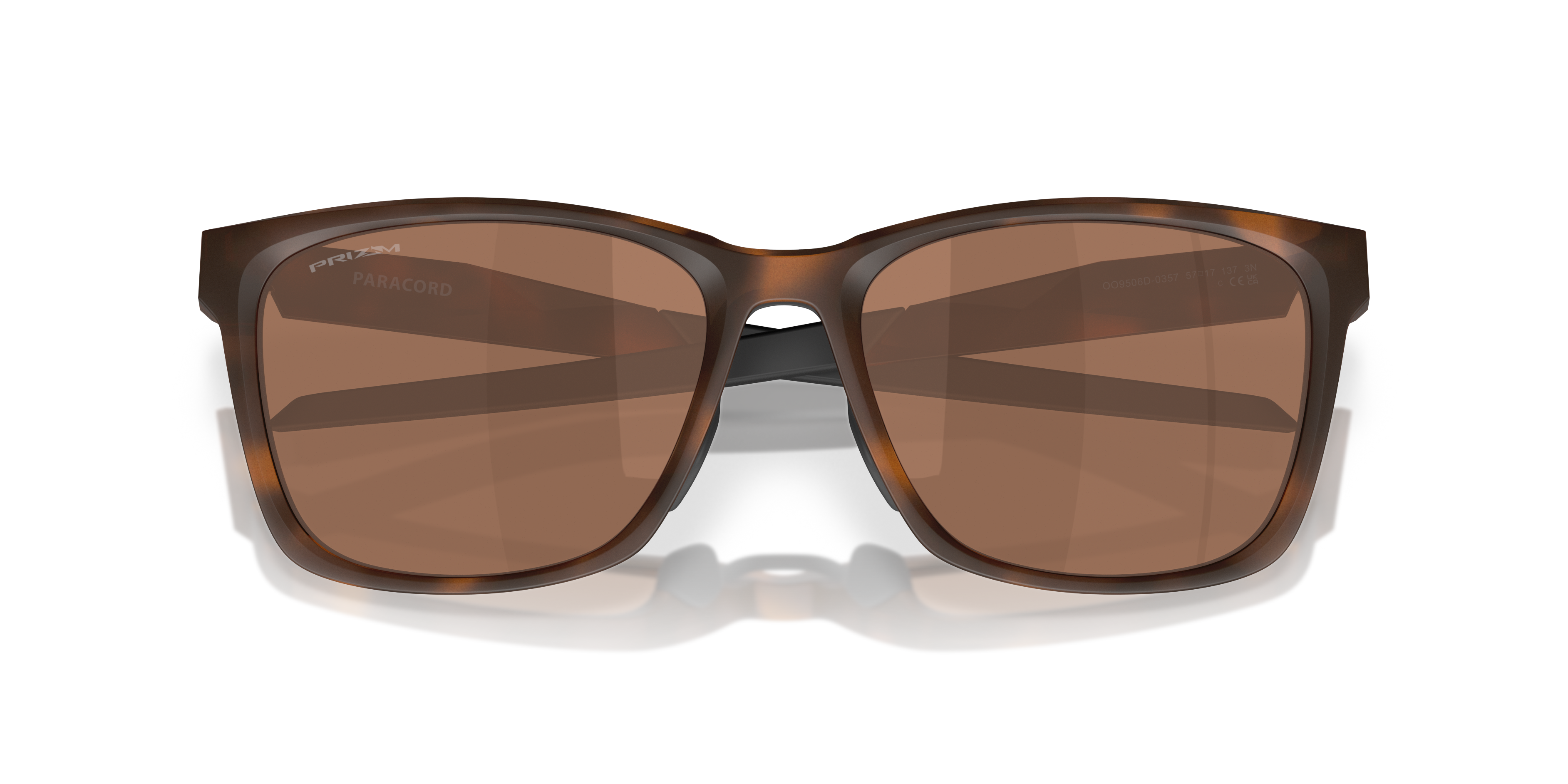 Oakley OO9506D Paracord Square Sunglasses - Matte Brown Tortoise