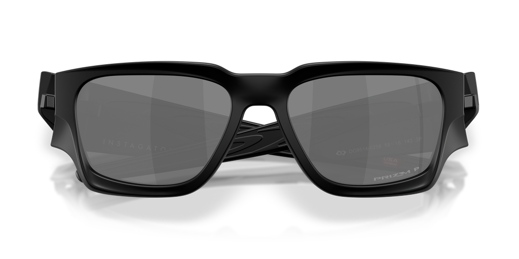 Oakley OO9514 Instagator Rectangle Sunglasses - Matte Black