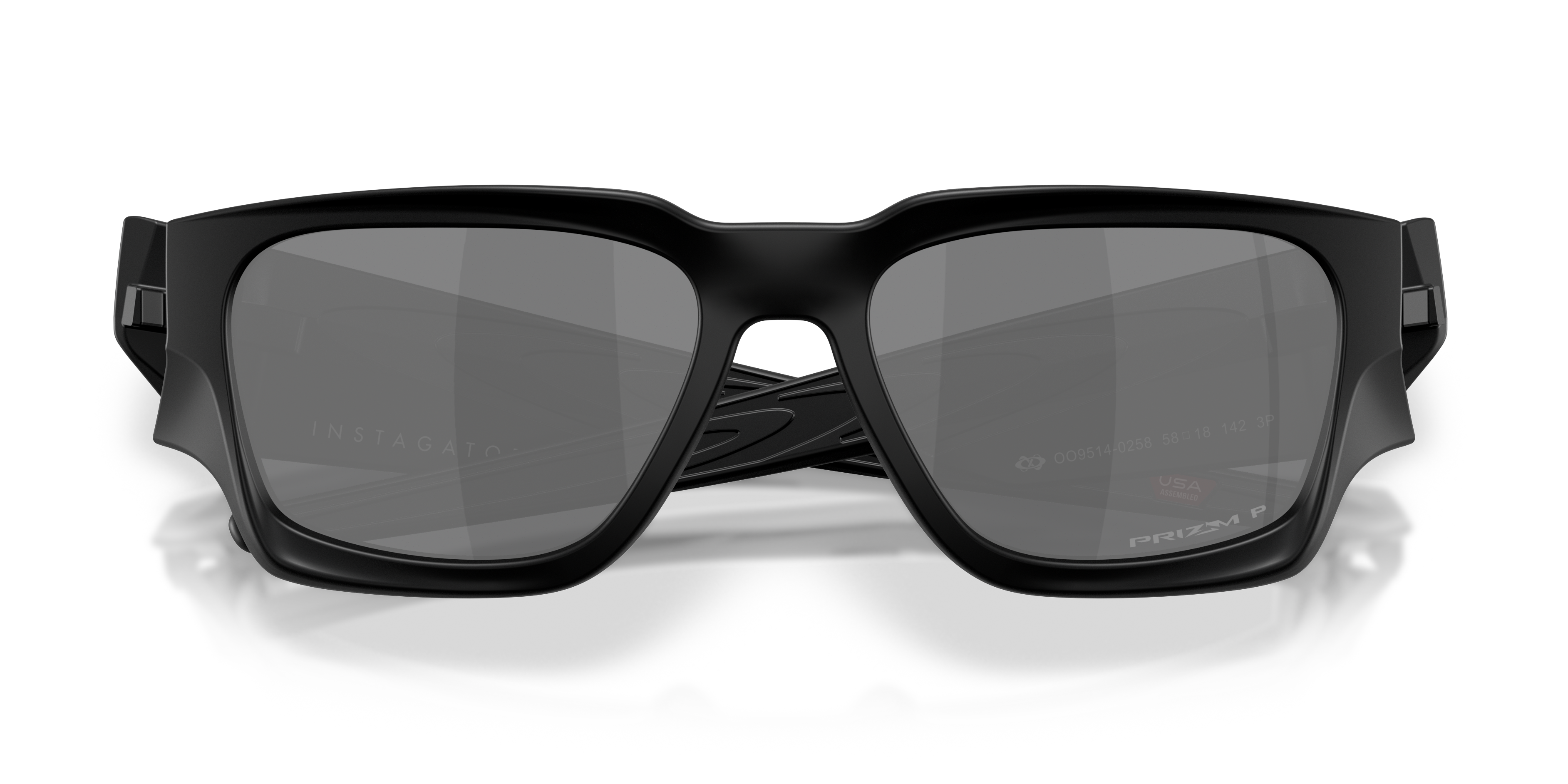 Oakley OO9514 Instagator Rectangle Sunglasses - Matte Black