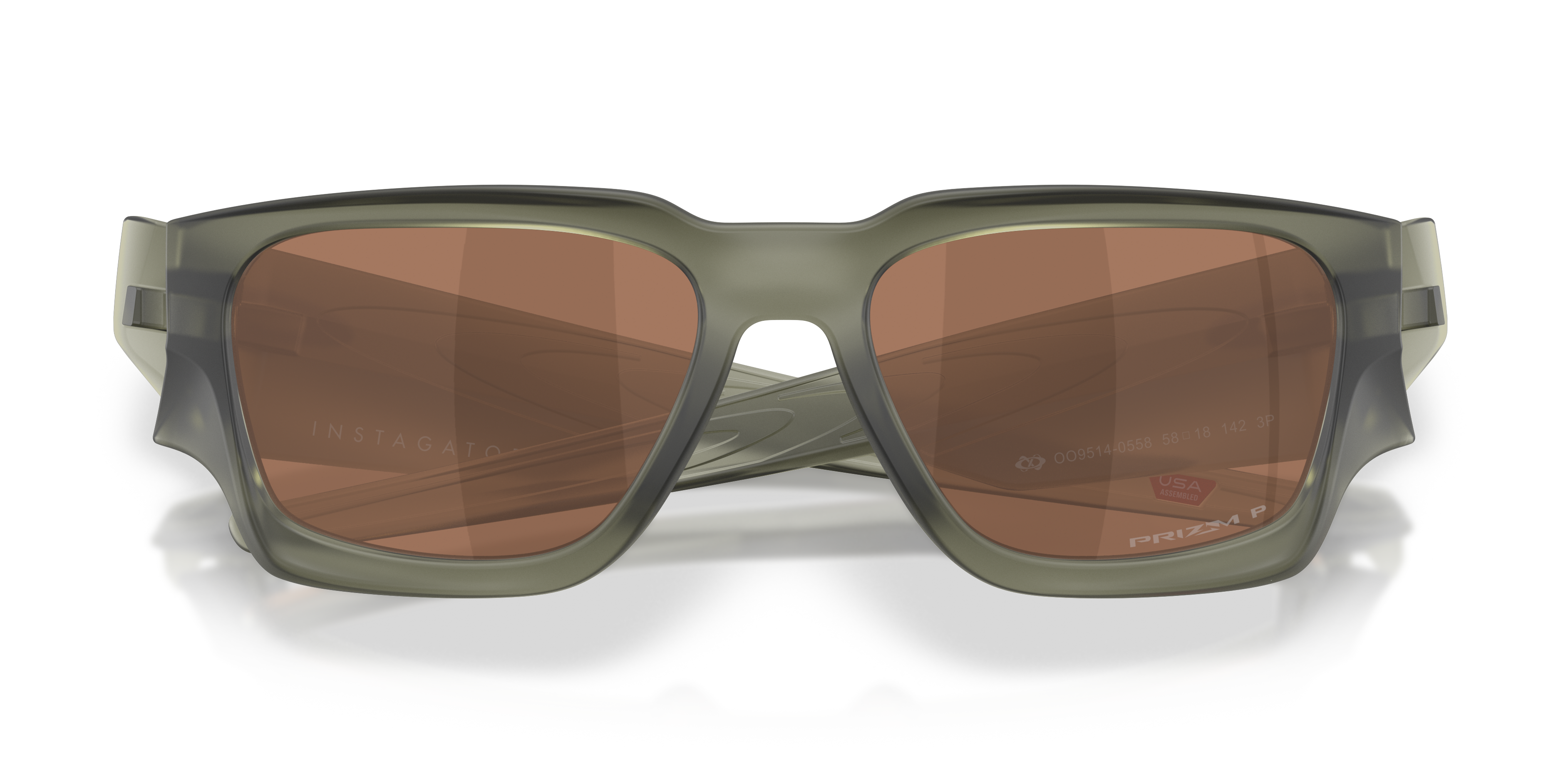 Oakley OO9514 Instagator Rectangle Sunglasses - Matte Olive Ink