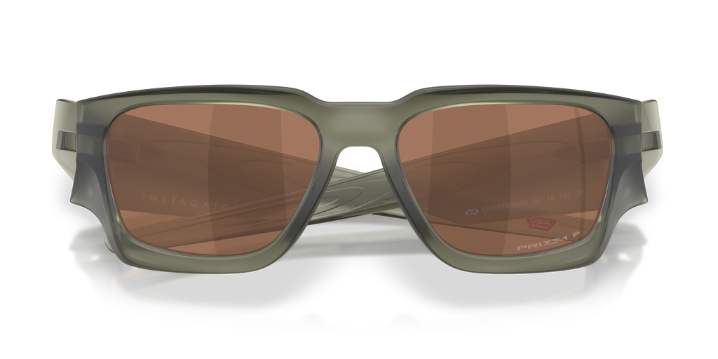 Oakley OO9514 Instagator Rectangle Sunglasses - Matte Black