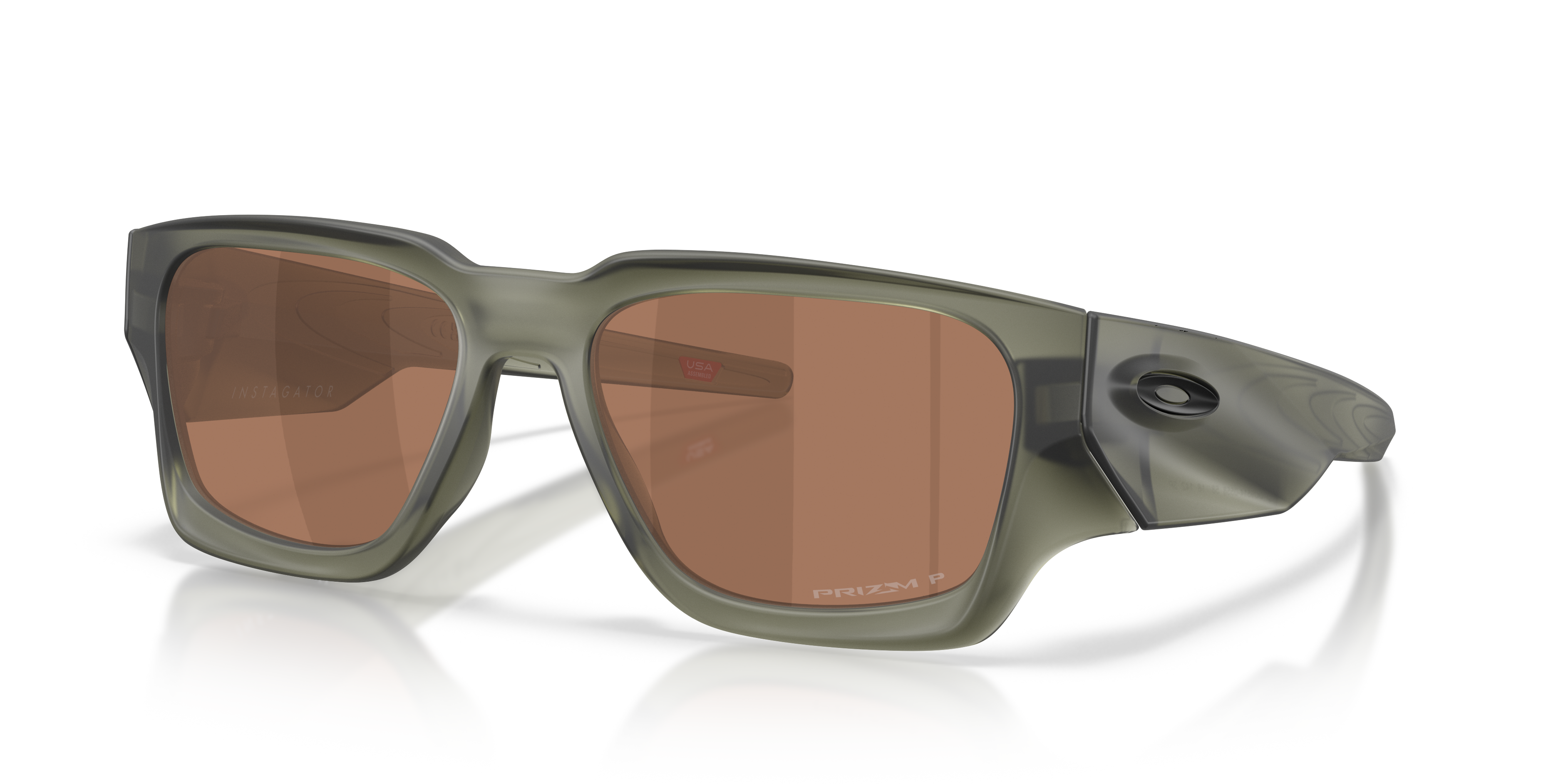 Oakley OO9514 Instagator Rectangle Sunglasses - Matte Olive Ink
