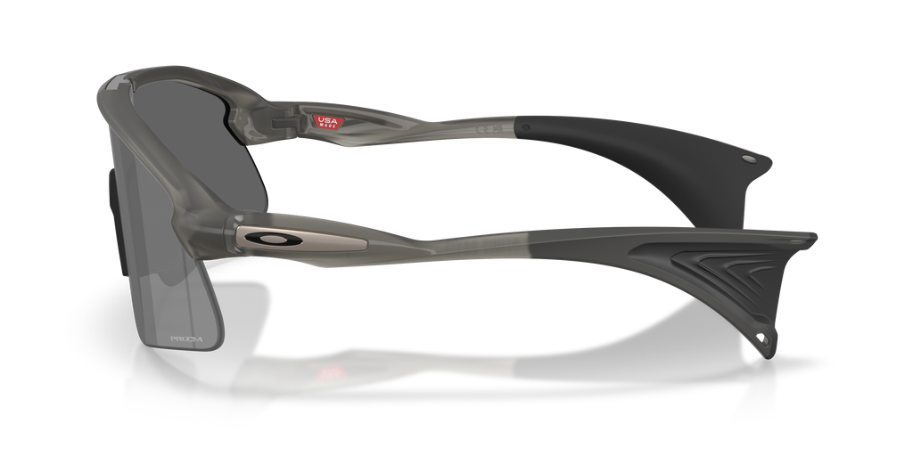 Oakley OO9517 Stunt Devil Rectangle Sunglasses - Grey Smoke