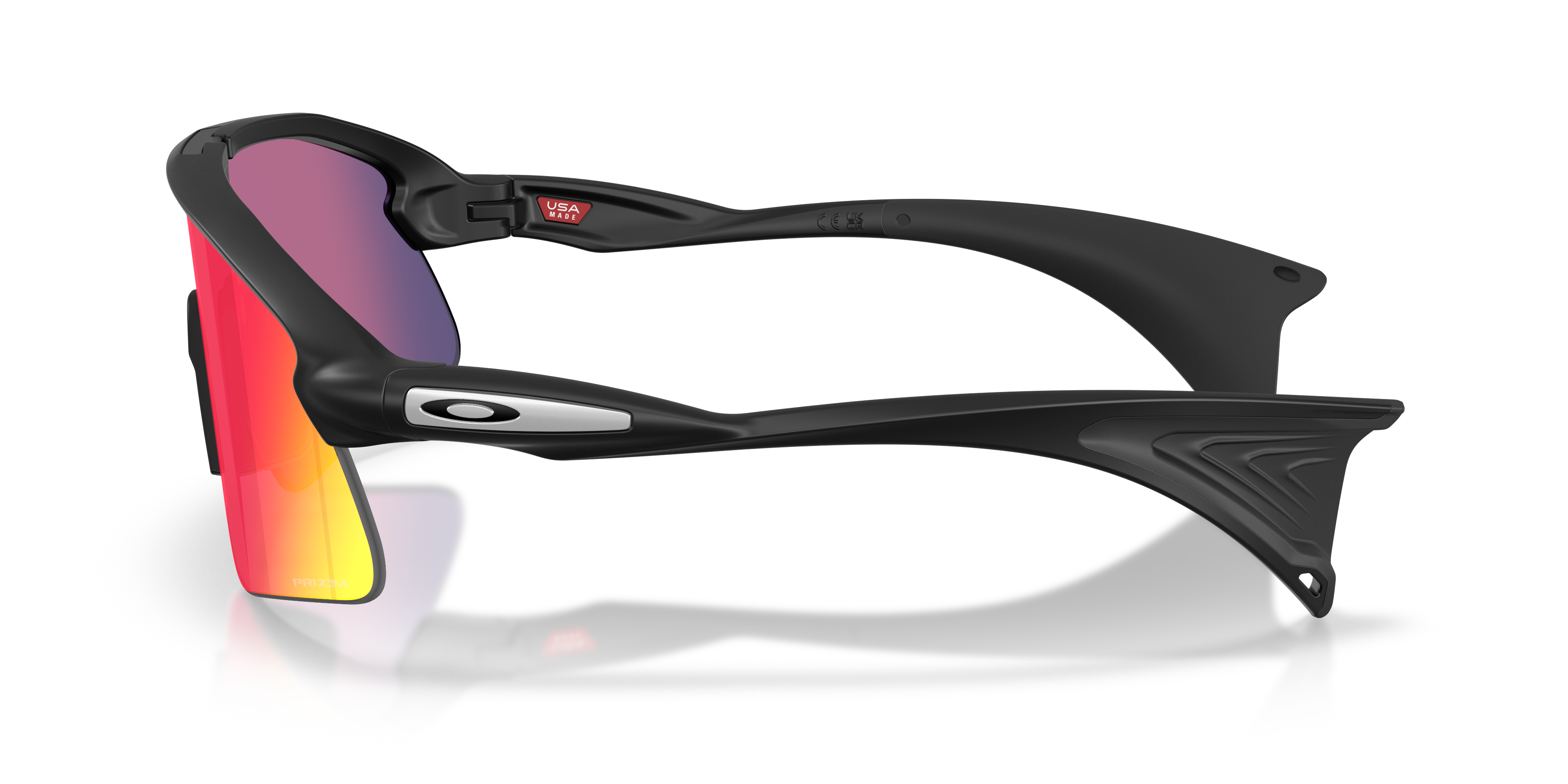 Oakley OO9517 Stunt Devil Rectangle Sunglasses - Matte Black