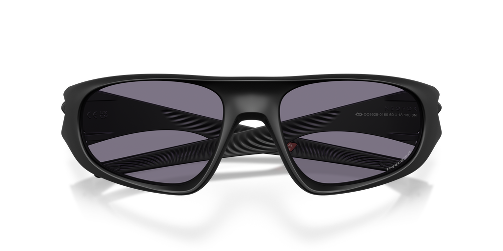 Oakley OO9528 Neoforma Oval Sunglasses - Matte Blue Silver Colorshift
