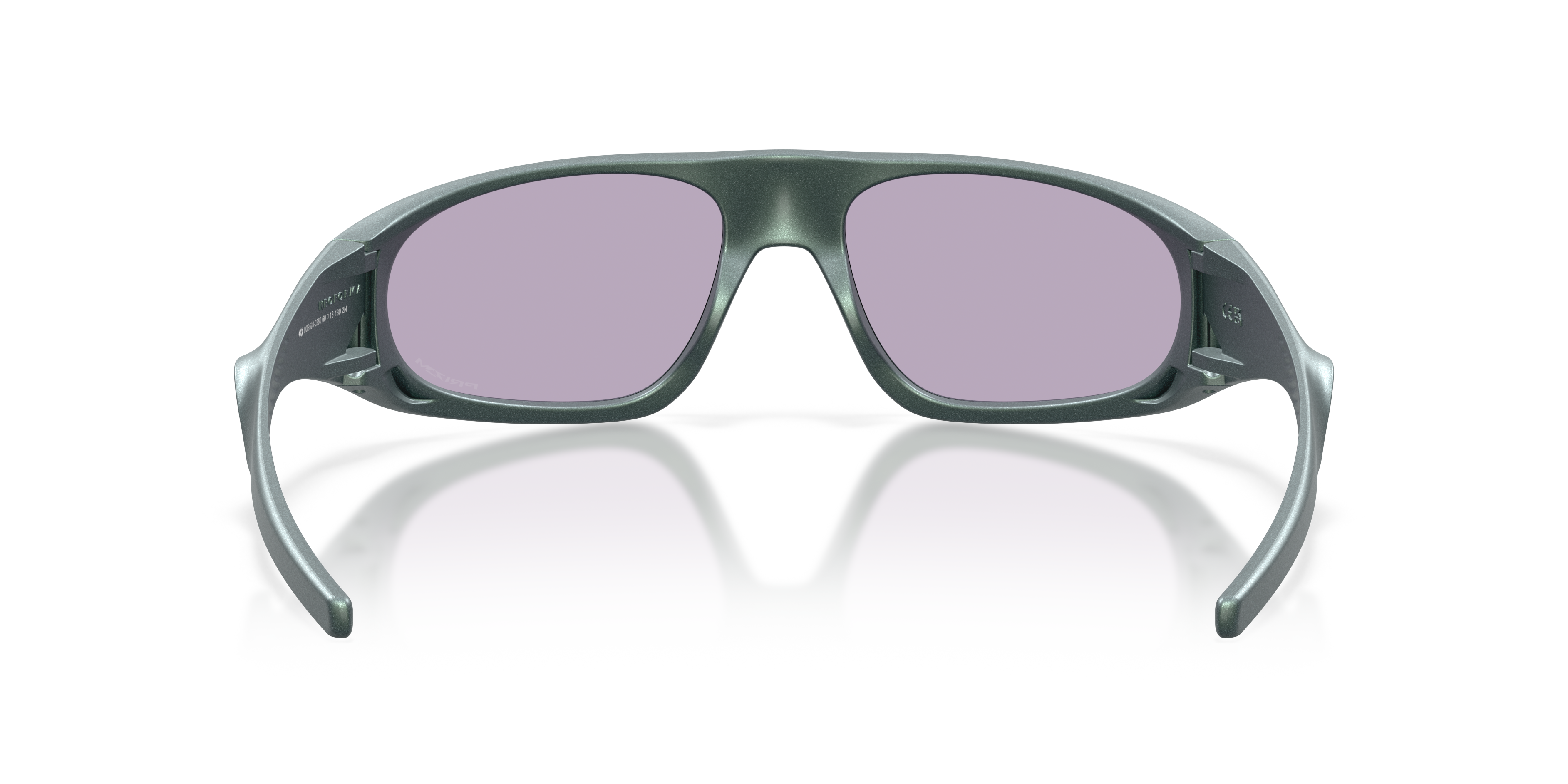 Oakley OO9528 Neoforma Oval Sunglasses - Matte Blue Silver Colorshift