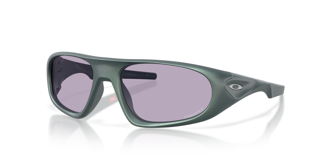 Oakley OO9528 Neoforma Oval Sunglasses - Matte Blue Silver Colorshift