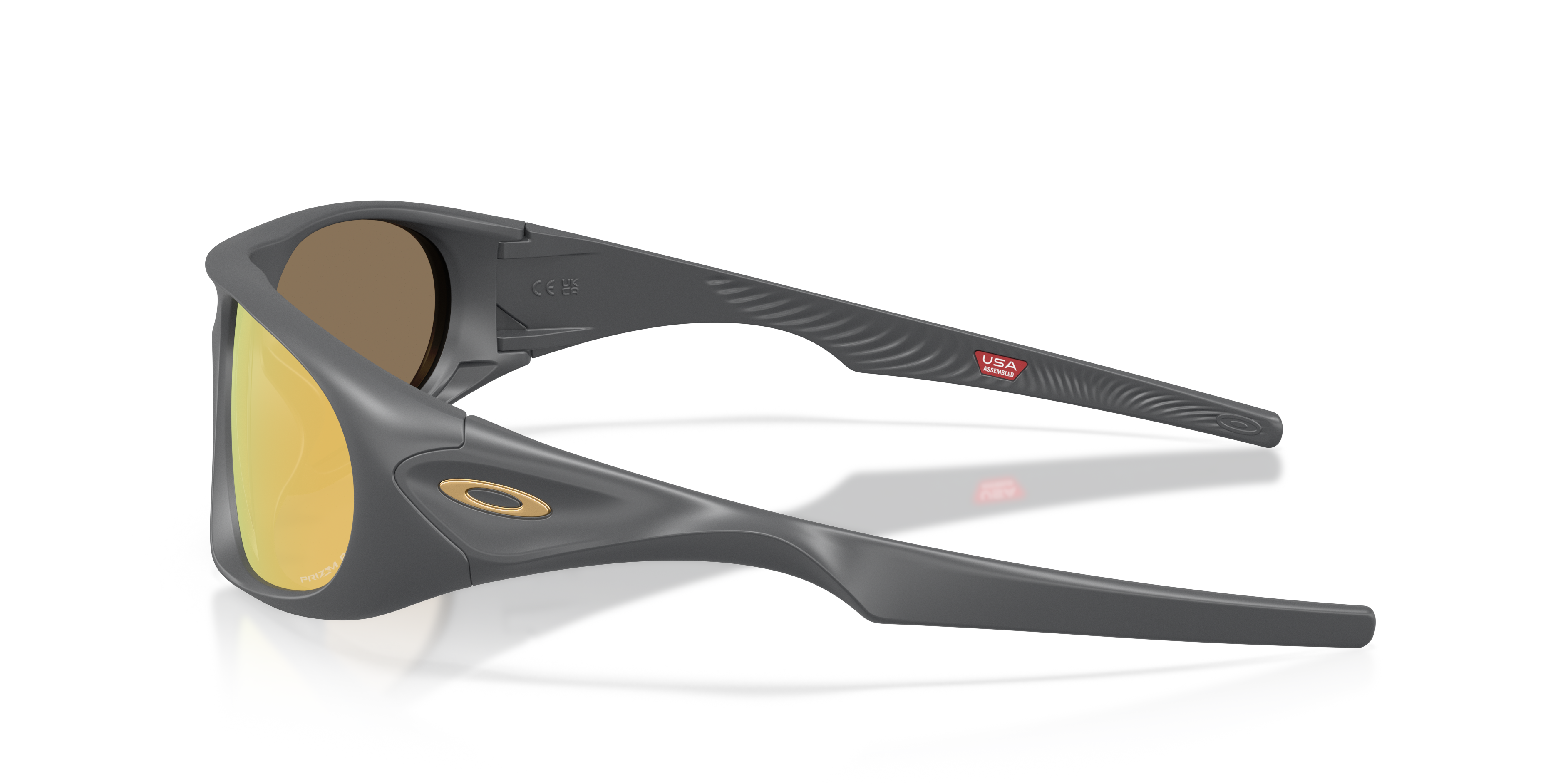 Oakley OO9528 Neoforma Oval Sunglasses - Matte Blue Silver Colorshift