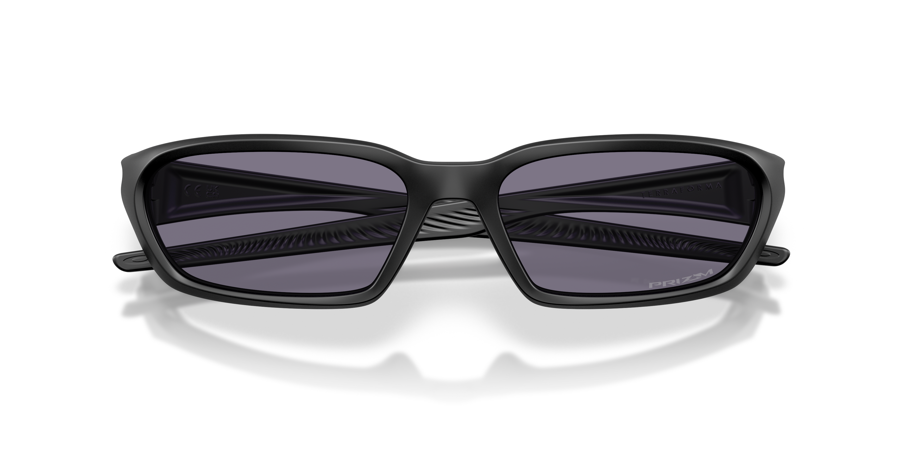 Oakley OO9530 Terraforma Rectangle Sunglasses - Titanium