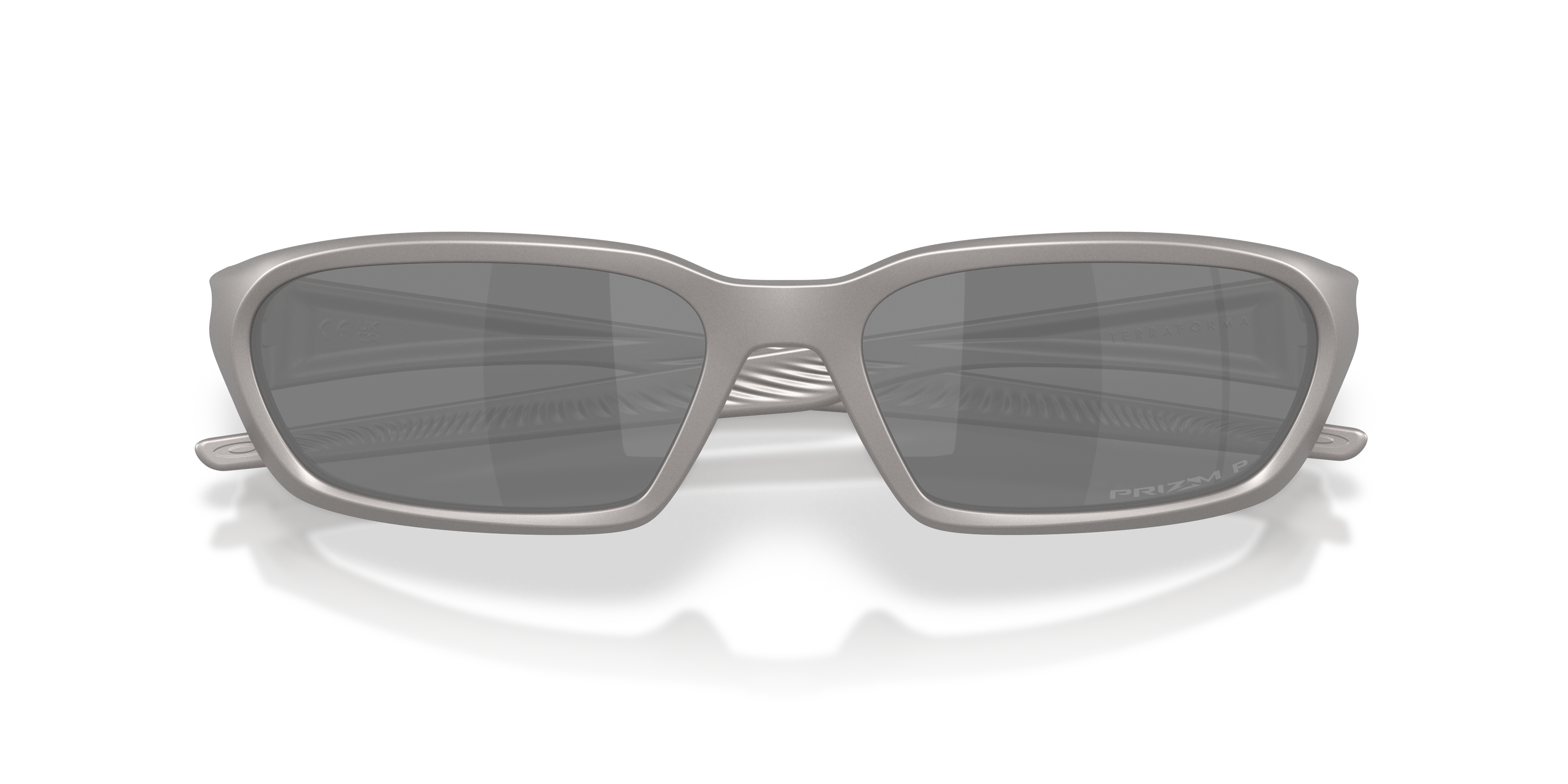 Oakley OO9530 Terraforma Rectangle Sunglasses - Titanium