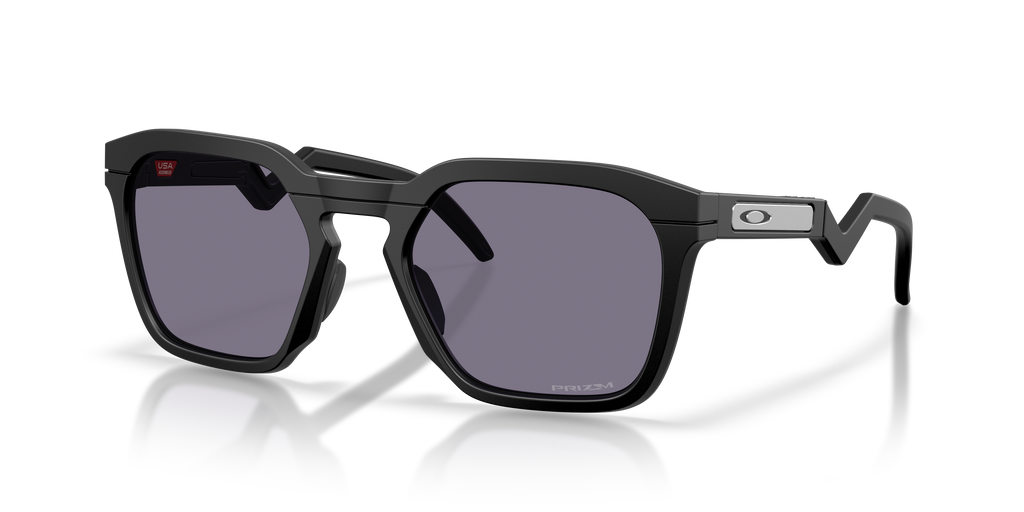 Oakley OO9533 HSTN SQ Square Sunglasses - Matte Black