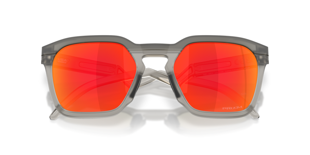 Oakley OO9533 HSTN SQ Square Sunglasses - Matte Mist