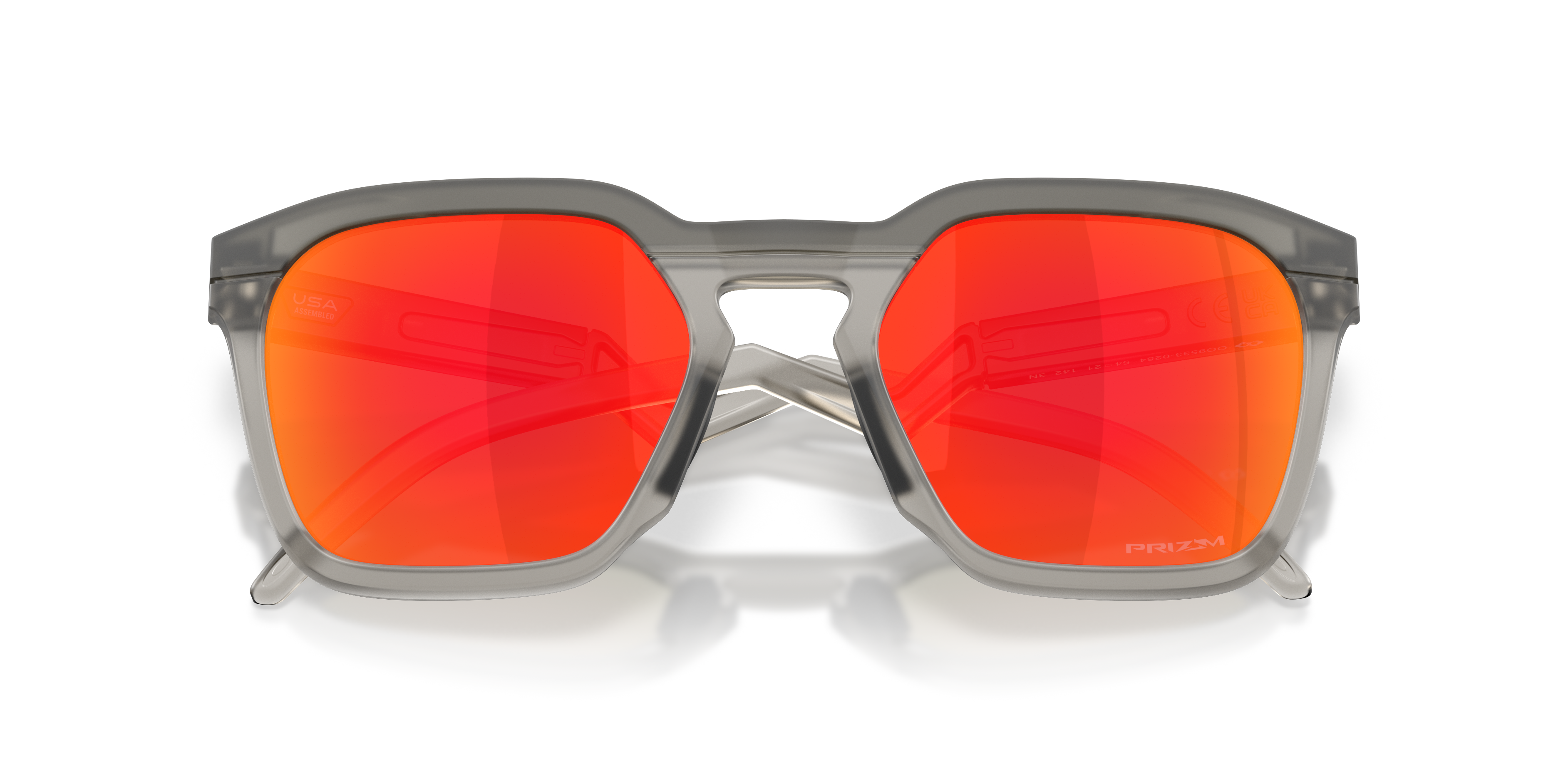 Oakley OO9533 HSTN SQ Square Sunglasses - Matte Black