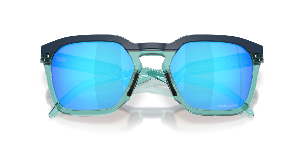 Oakley OO9533 HSTN SQ Square Sunglasses - Matte Grey Smoke