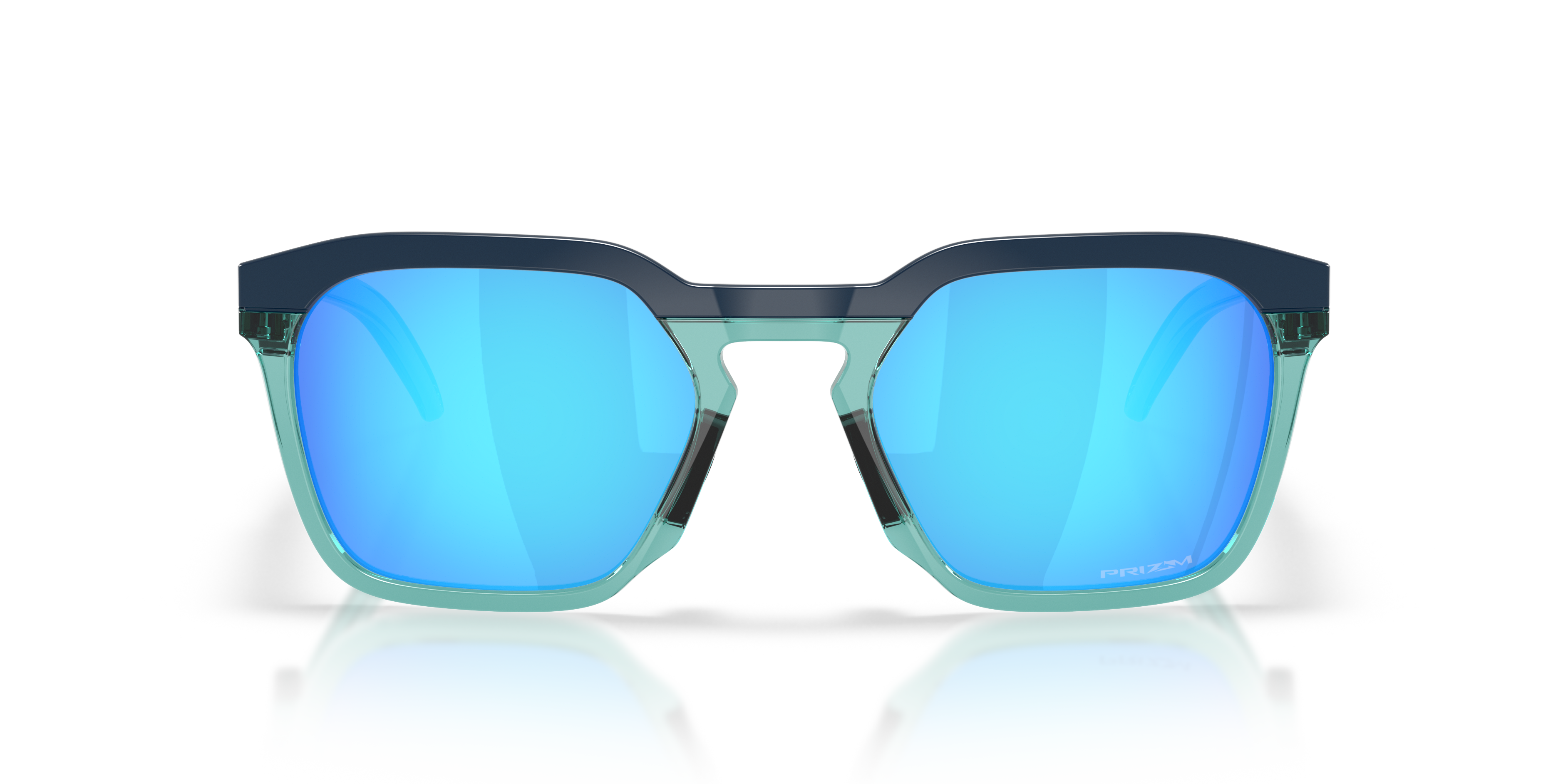 Oakley OO9533 HSTN SQ Square Sunglasses - Matte Grey Smoke