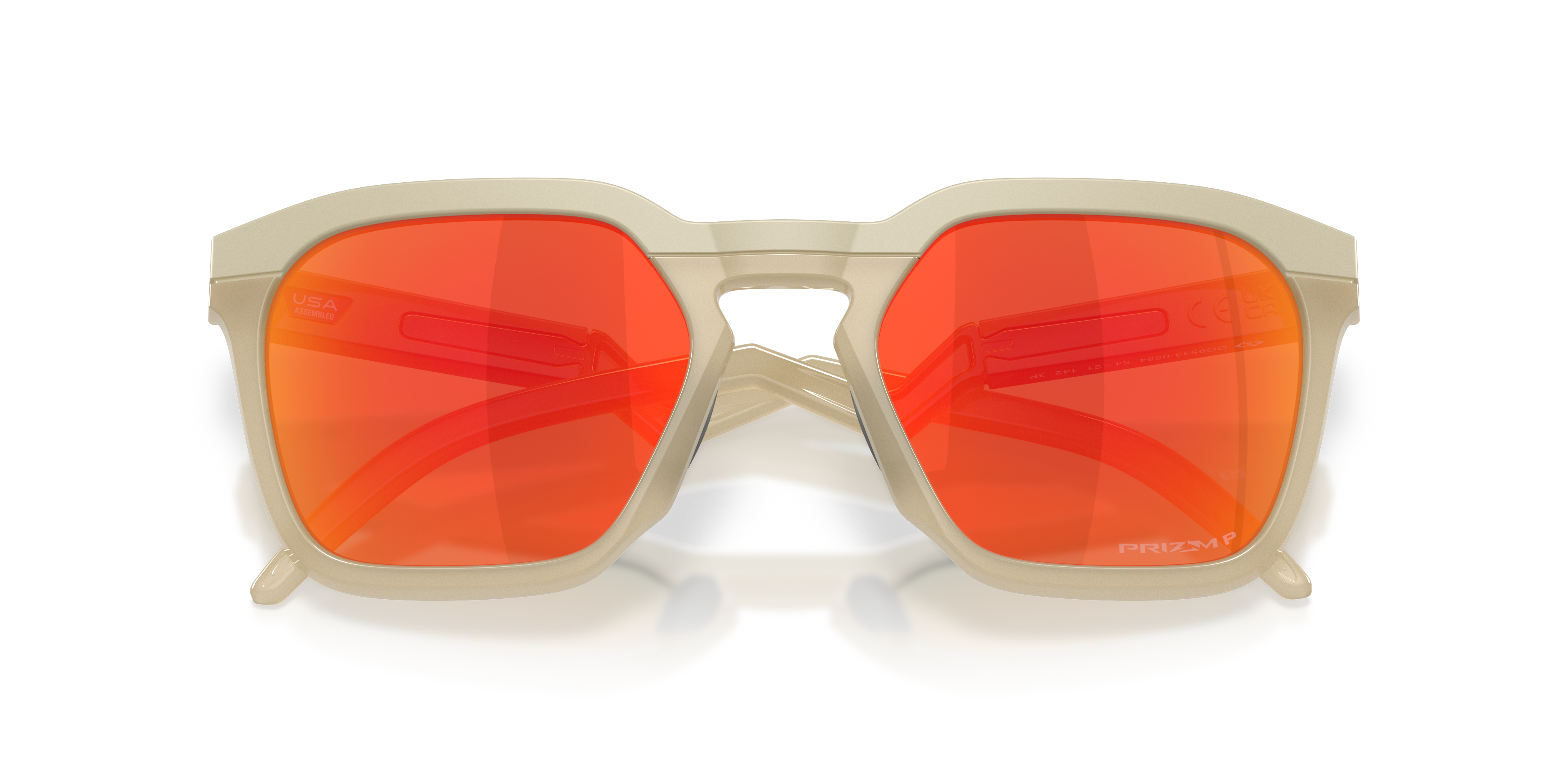 Oakley OO9533 HSTN SQ Square Sunglasses - Matte Black