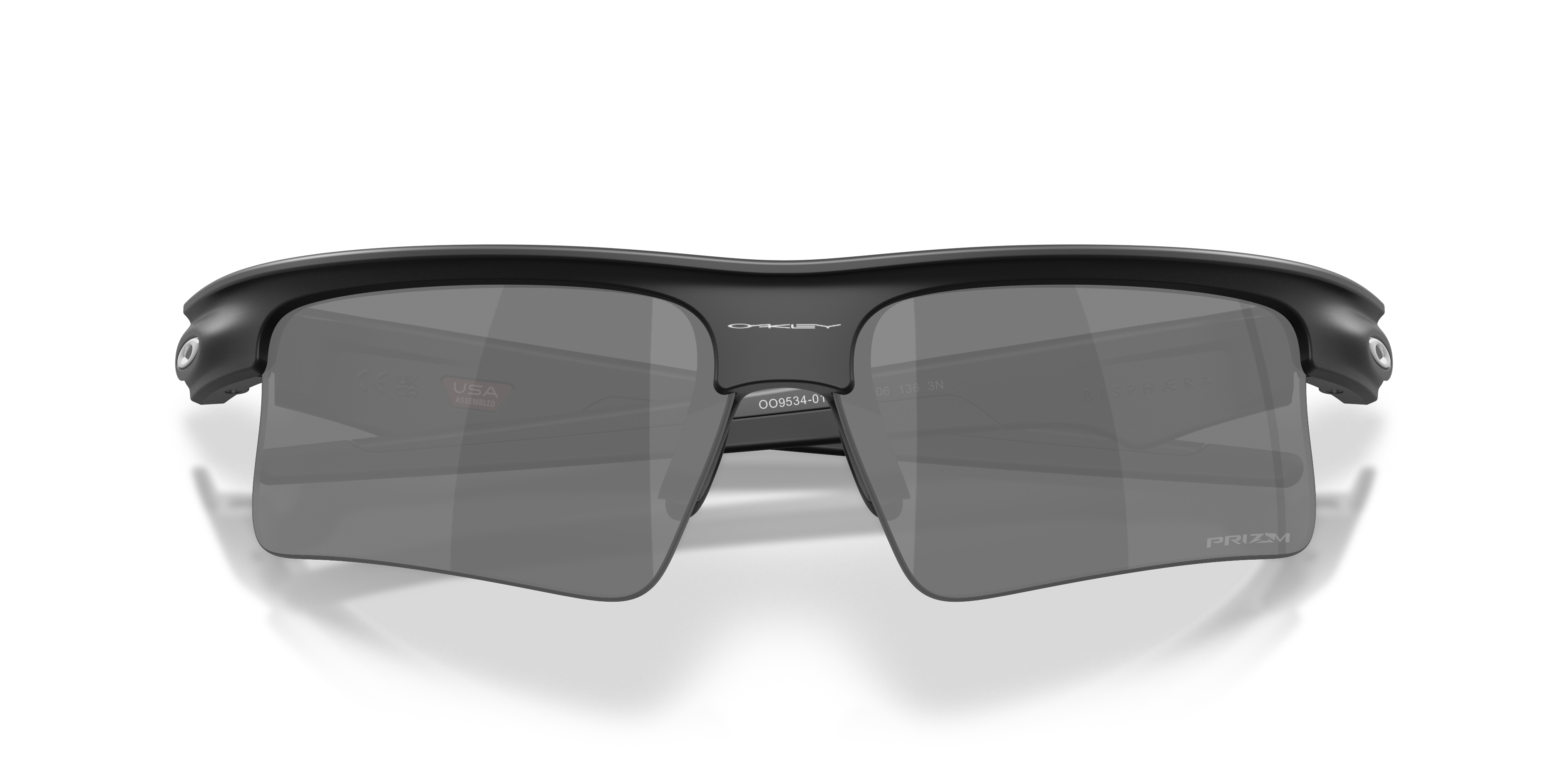 Oakley OO9534 Bisphaera Speed Rectangle Sunglasses - Transparent Abyss